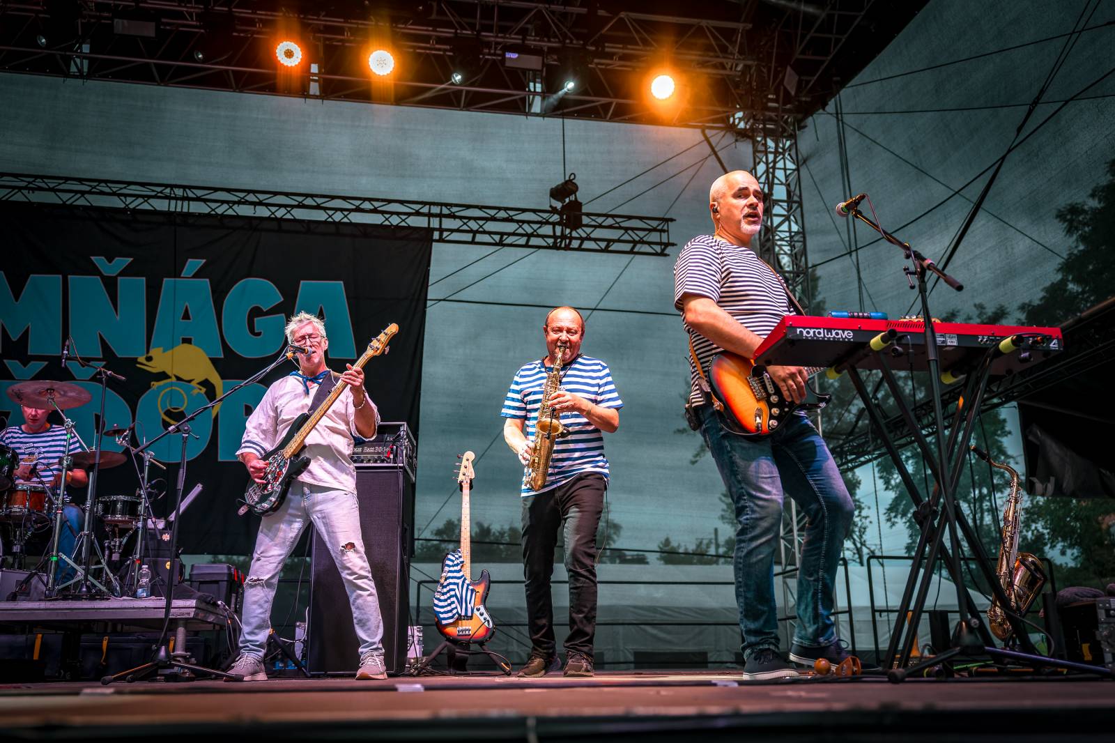 Mňága a Žďorp omládla. V pražském Areálu 7 se vrátila do devadesátek