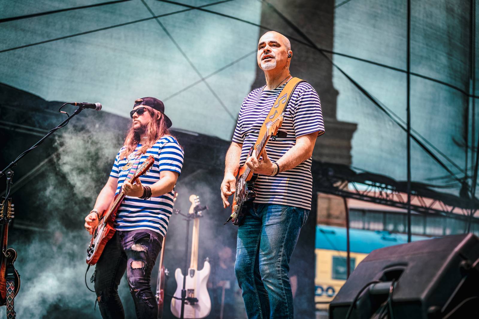 Mňága a Žďorp omládla. V pražském Areálu 7 se vrátila do devadesátek