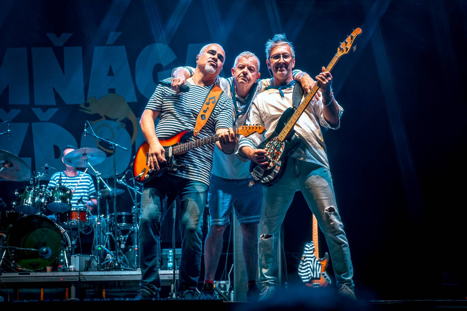 Mňága a Žďorp omládla. V pražském Areálu 7 se vrátila do devadesátek