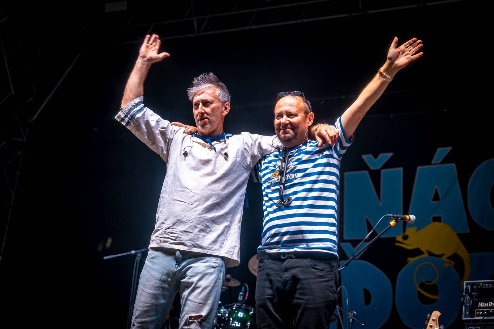 Mňága a Žďorp omládla. V pražském Areálu 7 se vrátila do devadesátek