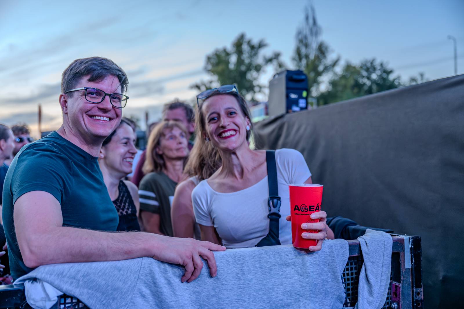 Mig 21 roztančili Holešovice, Areál 7 proměnili v jednu velkou párty