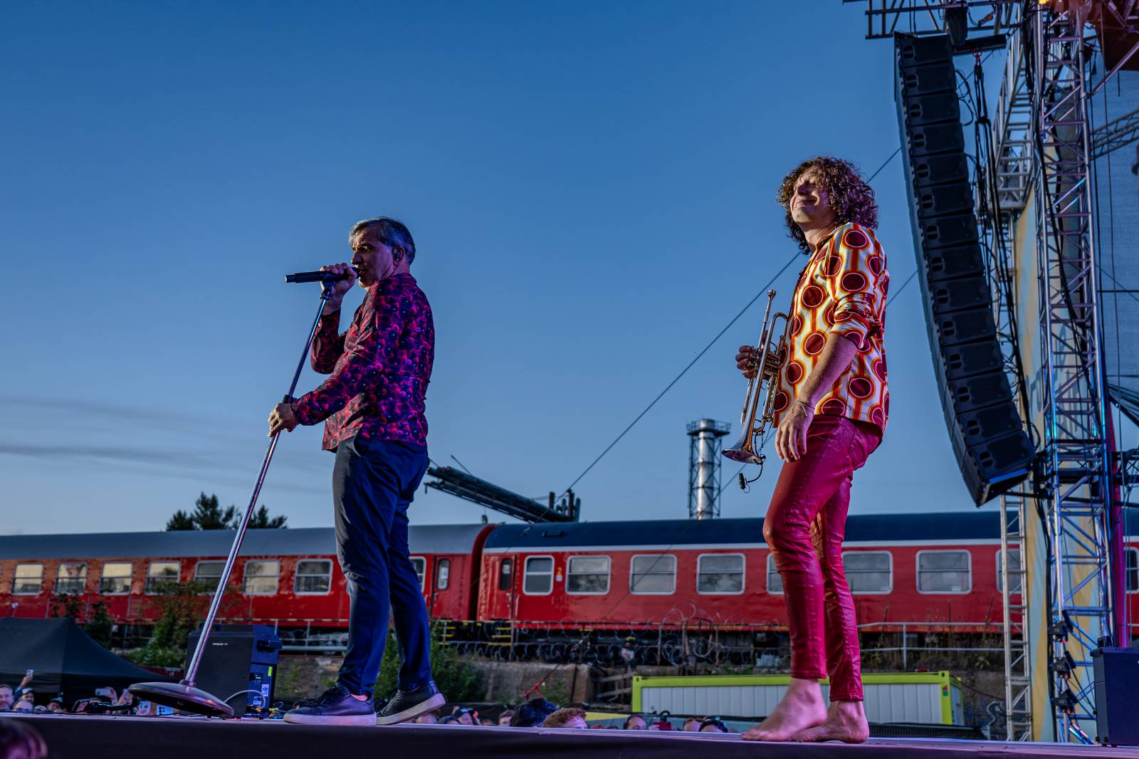 Mig 21 roztančili Holešovice, Areál 7 proměnili v jednu velkou párty