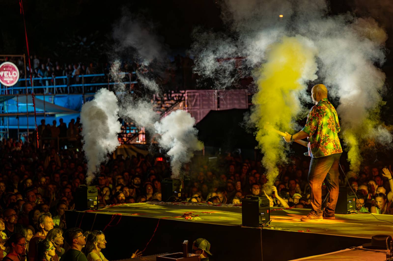 Mig 21 roztančili Holešovice, Areál 7 proměnili v jednu velkou párty