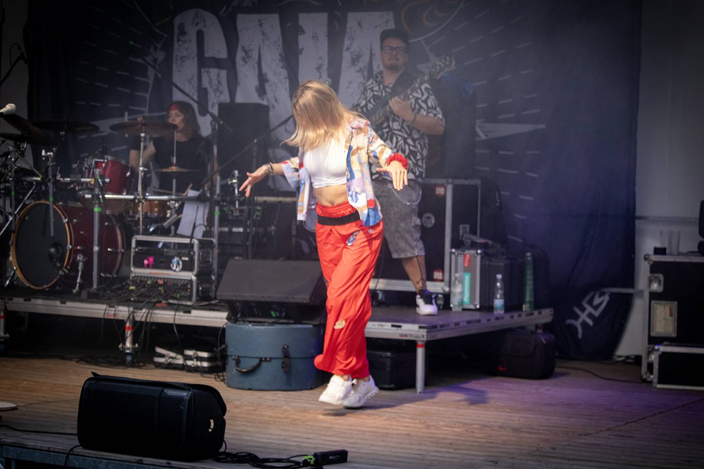 Konec prázdnin v Česticích: Gaiu Mesiah, Annu K. ani Sto zvířat bouře nezastavila