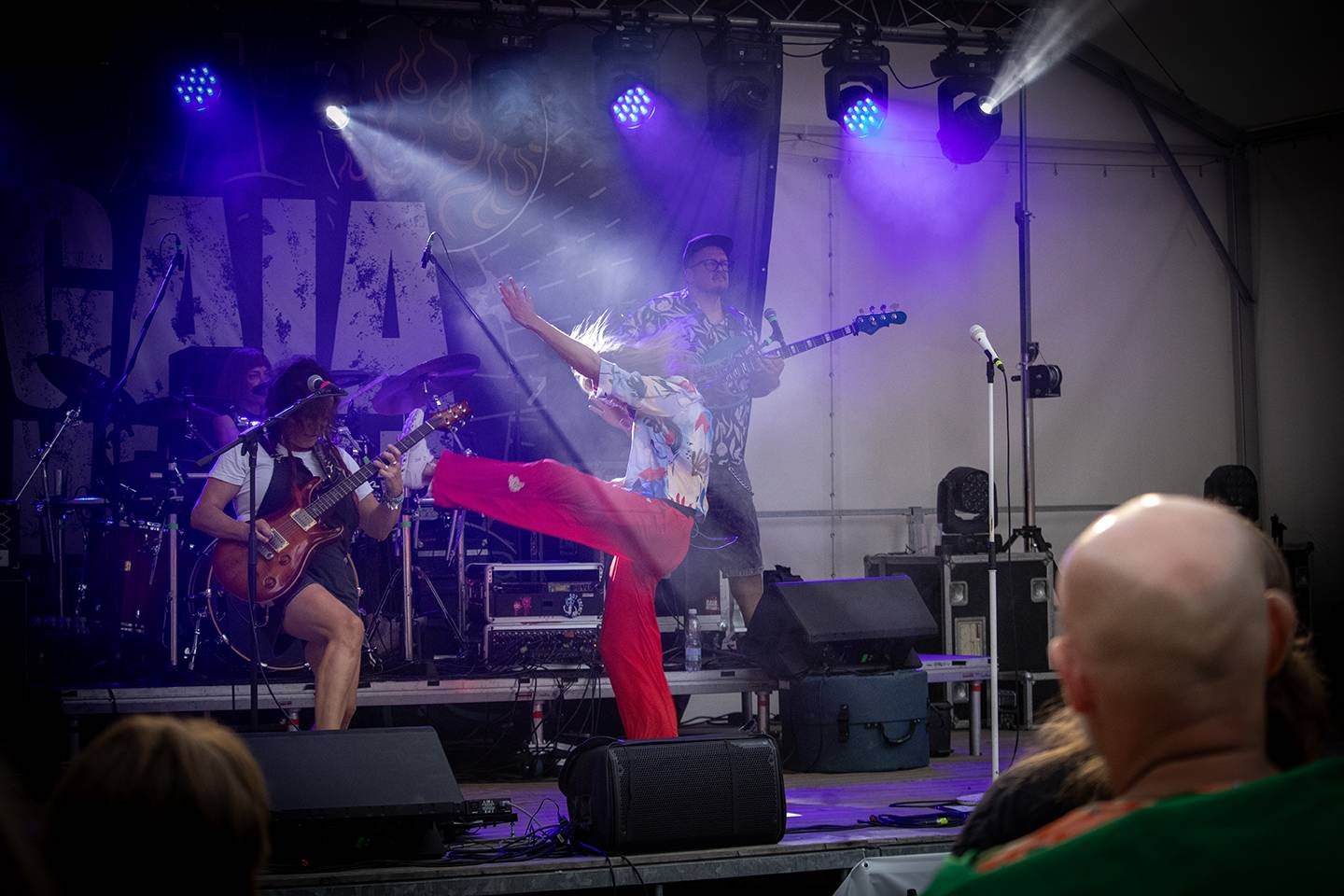 Konec prázdnin v Česticích: Gaiu Mesiah, Annu K. ani Sto zvířat bouře nezastavila