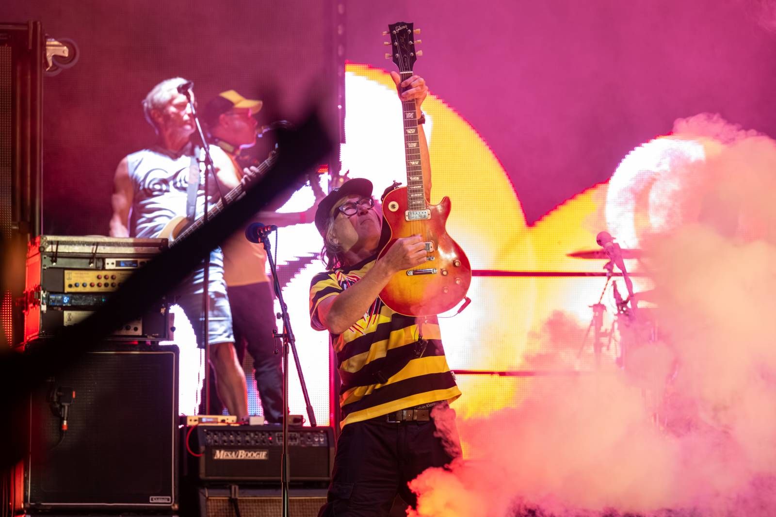 Tři sestry nezastavil ani déšť. V Hořicích pozvali fanoušky na oslavu narozenin do O2 areny