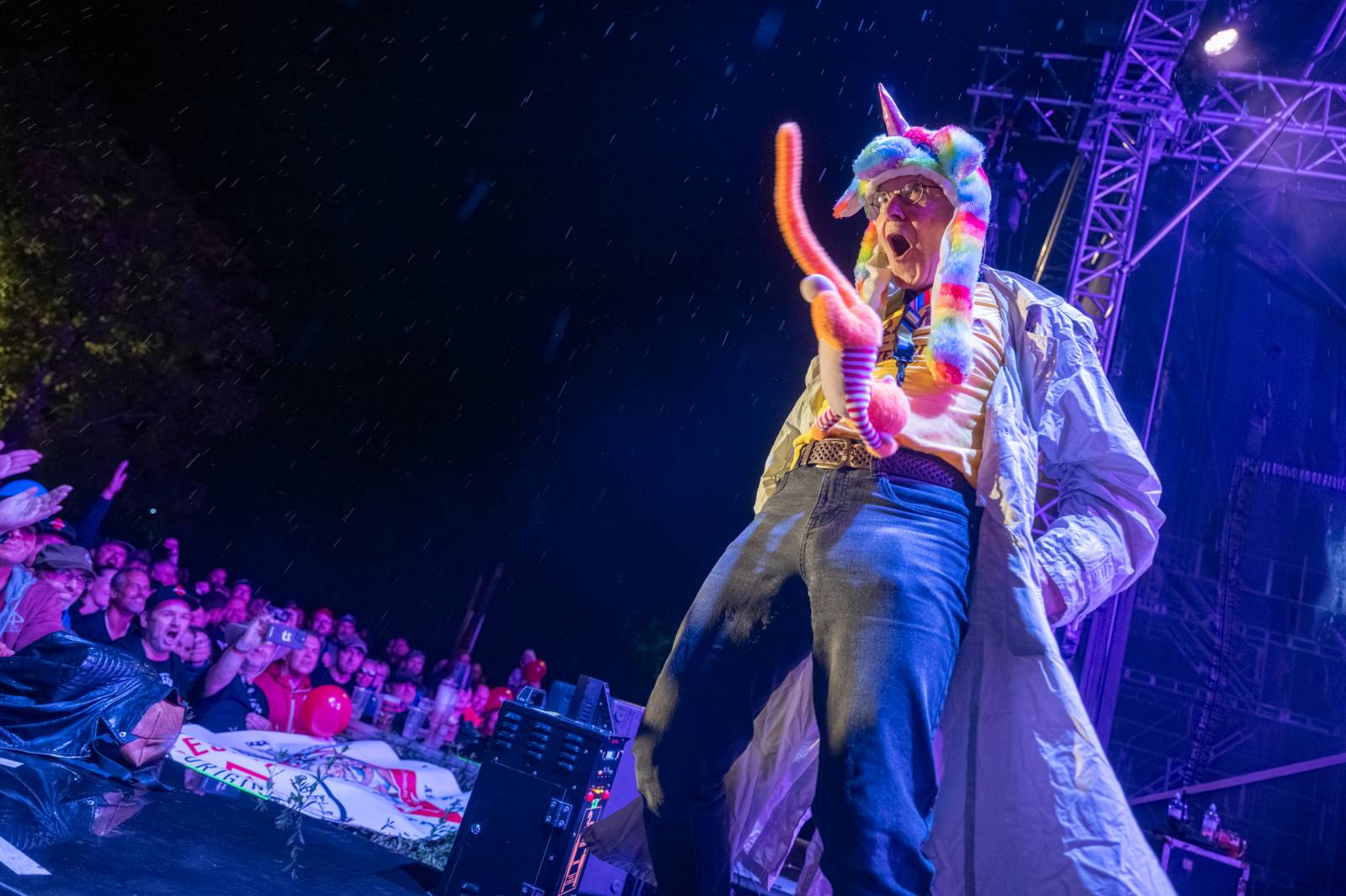 Tři sestry nezastavil ani déšť. V Hořicích pozvali fanoušky na oslavu narozenin do O2 areny