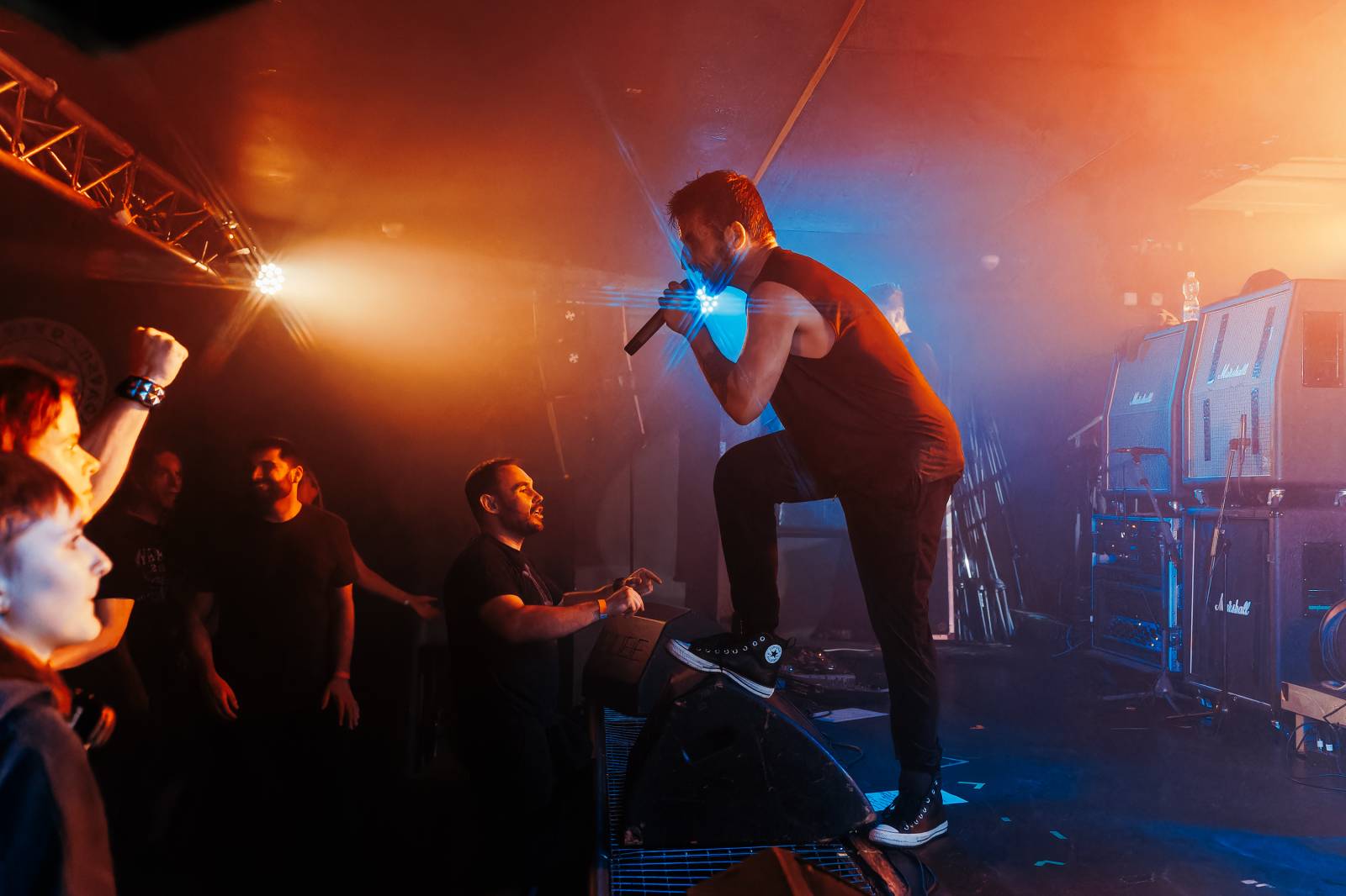 Rock Café hostilo první ročník festivalu StageBound. Zahráli The Agony i The.Swith, kteří se loučili s fanoušky