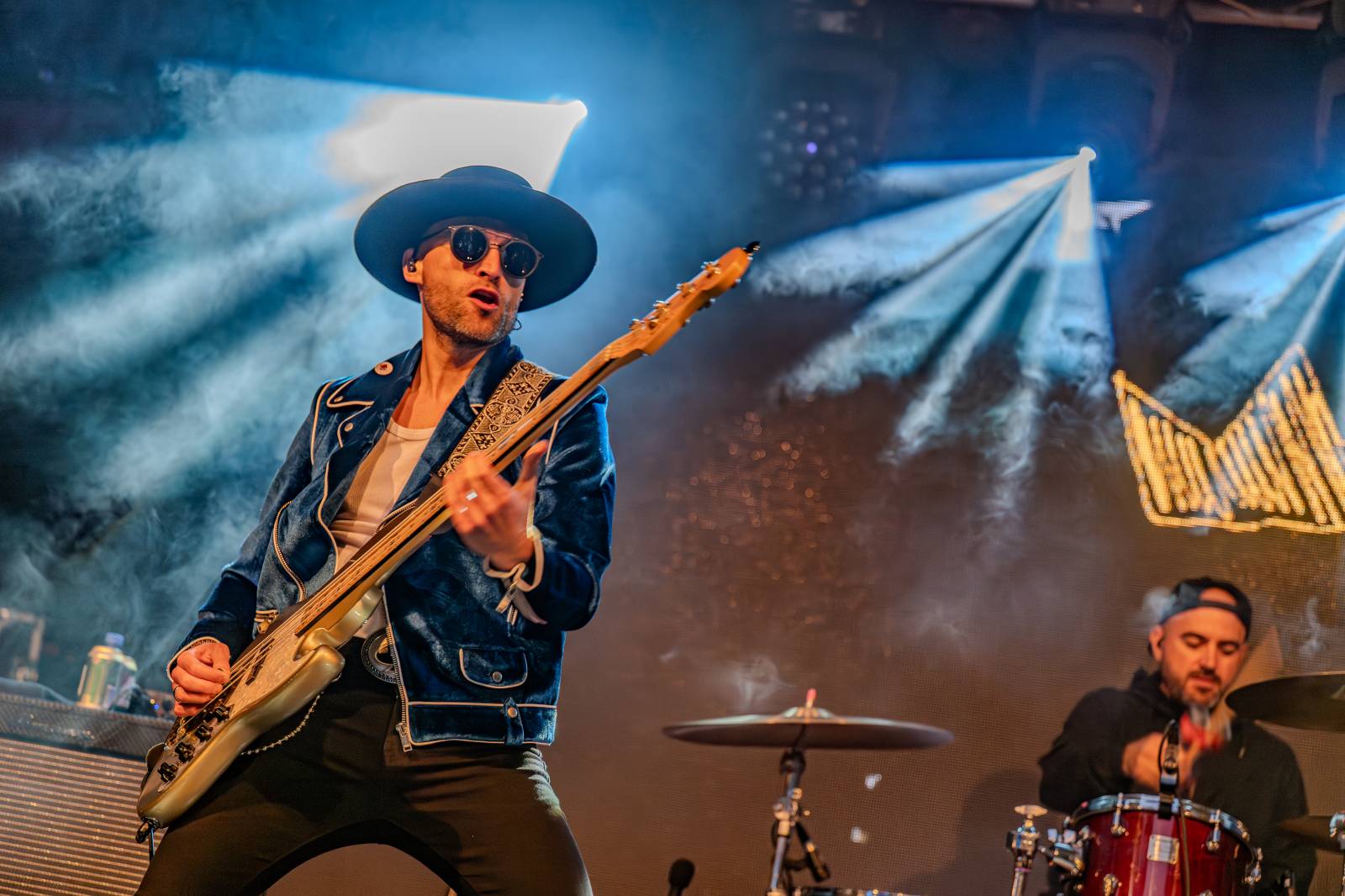 Michal Hrůza pozval fanoušky do Riegrových sadů, dorazila i Klára Vytisková