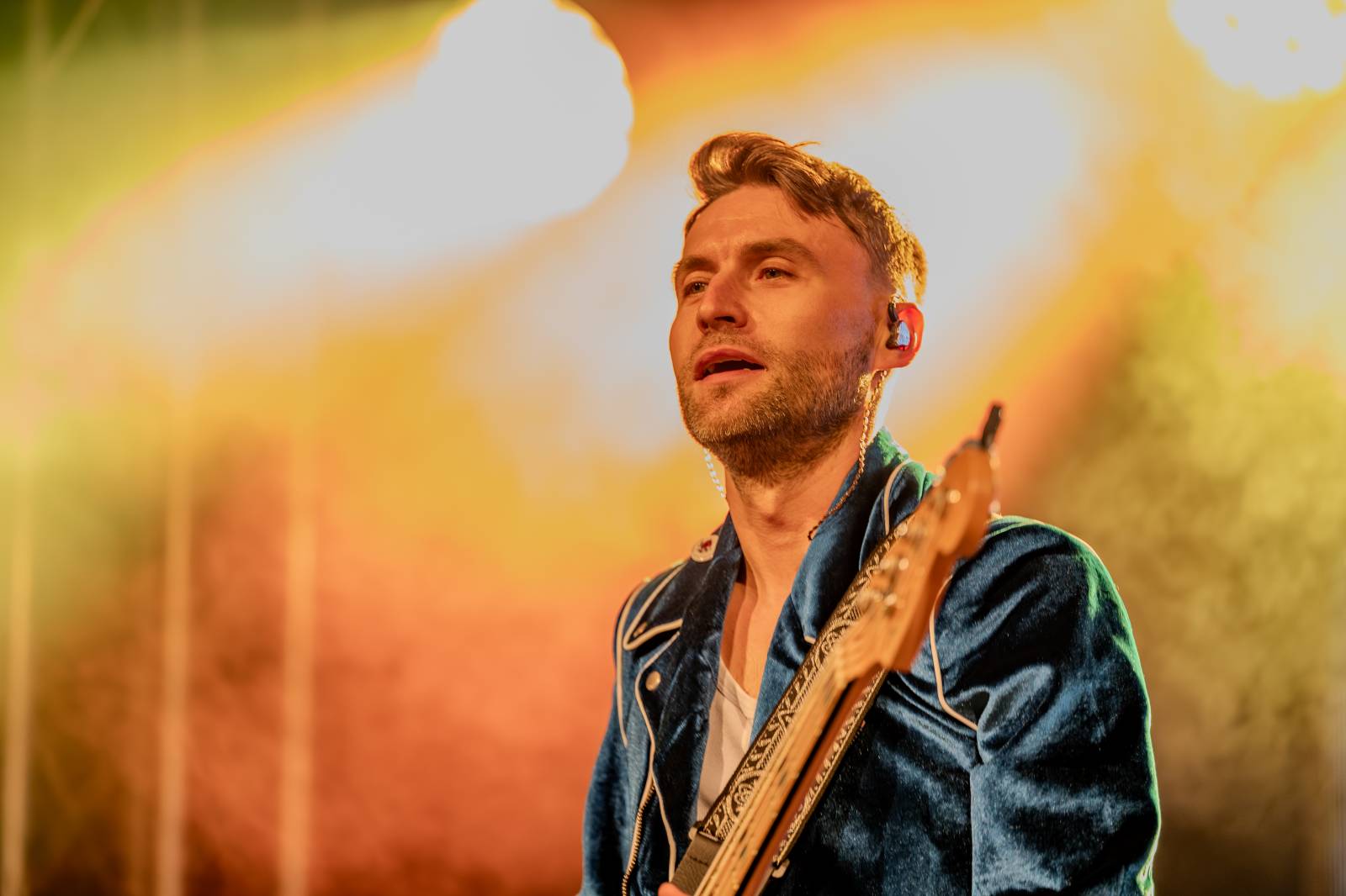 Michal Hrůza pozval fanoušky do Riegrových sadů, dorazila i Klára Vytisková