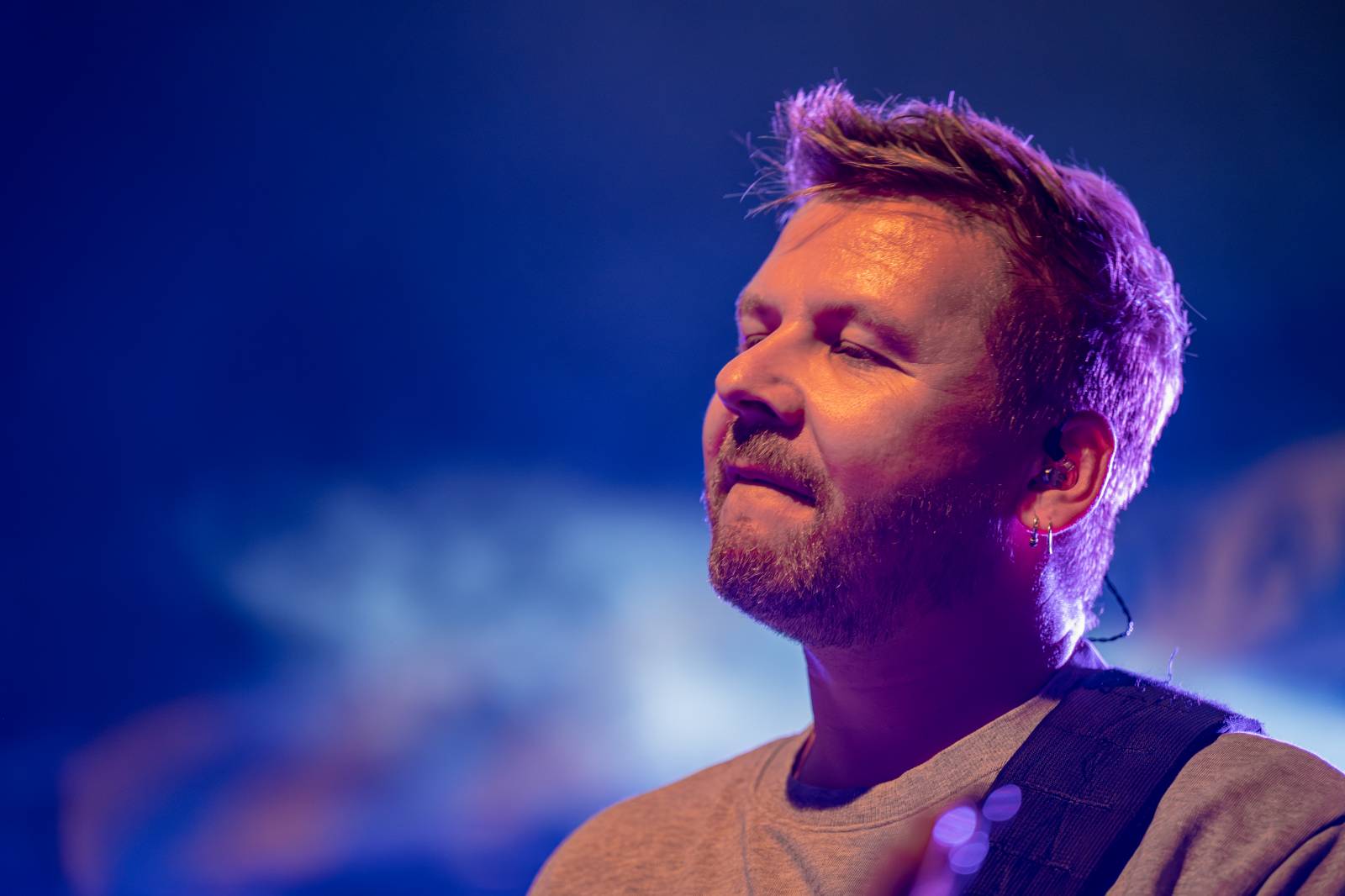 Michal Hrůza pozval fanoušky do Riegrových sadů, dorazila i Klára Vytisková