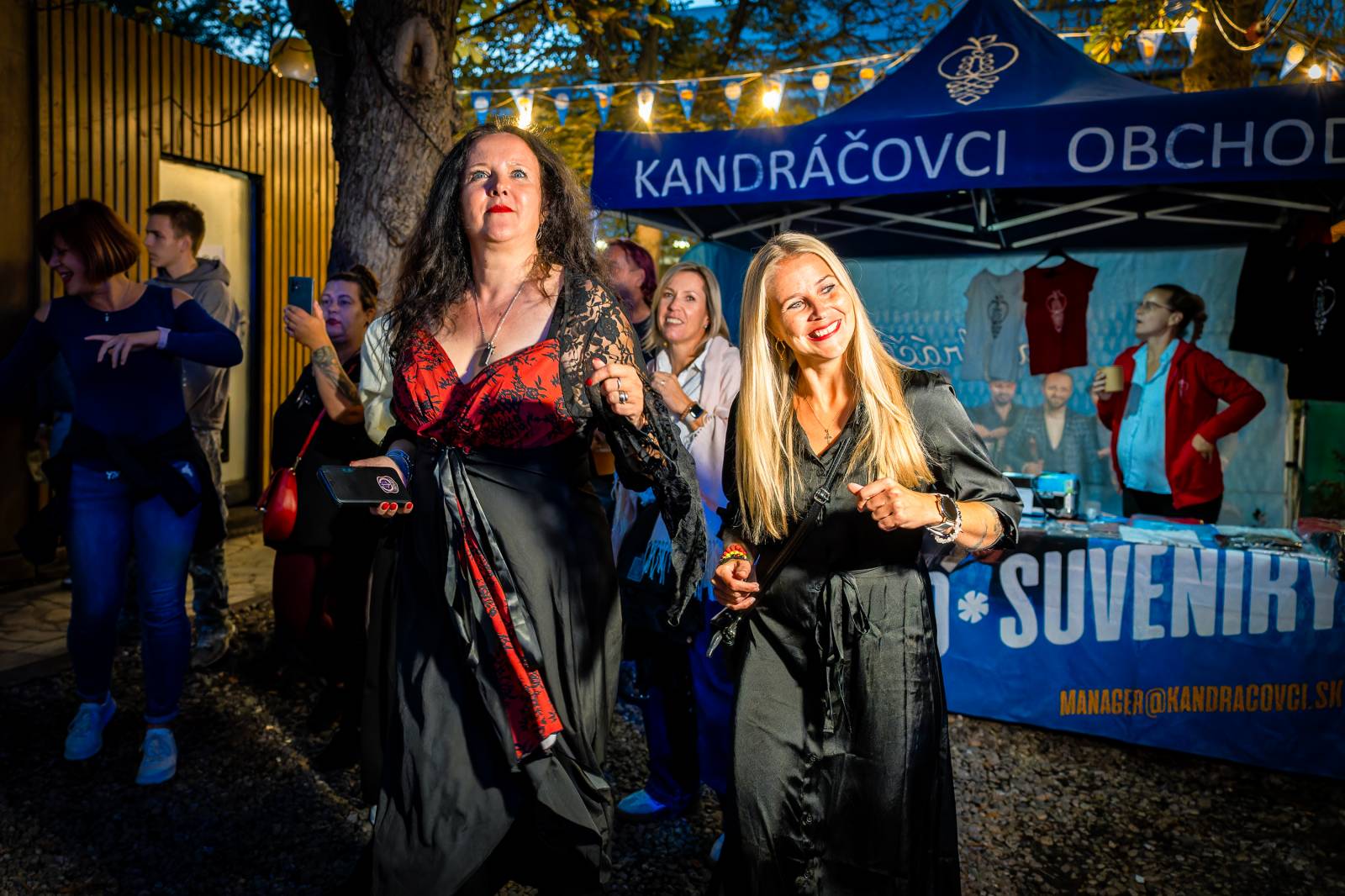 Kandráčovci přivezli do Prahy slovenský folklor, doprovodila je Marianna Železná