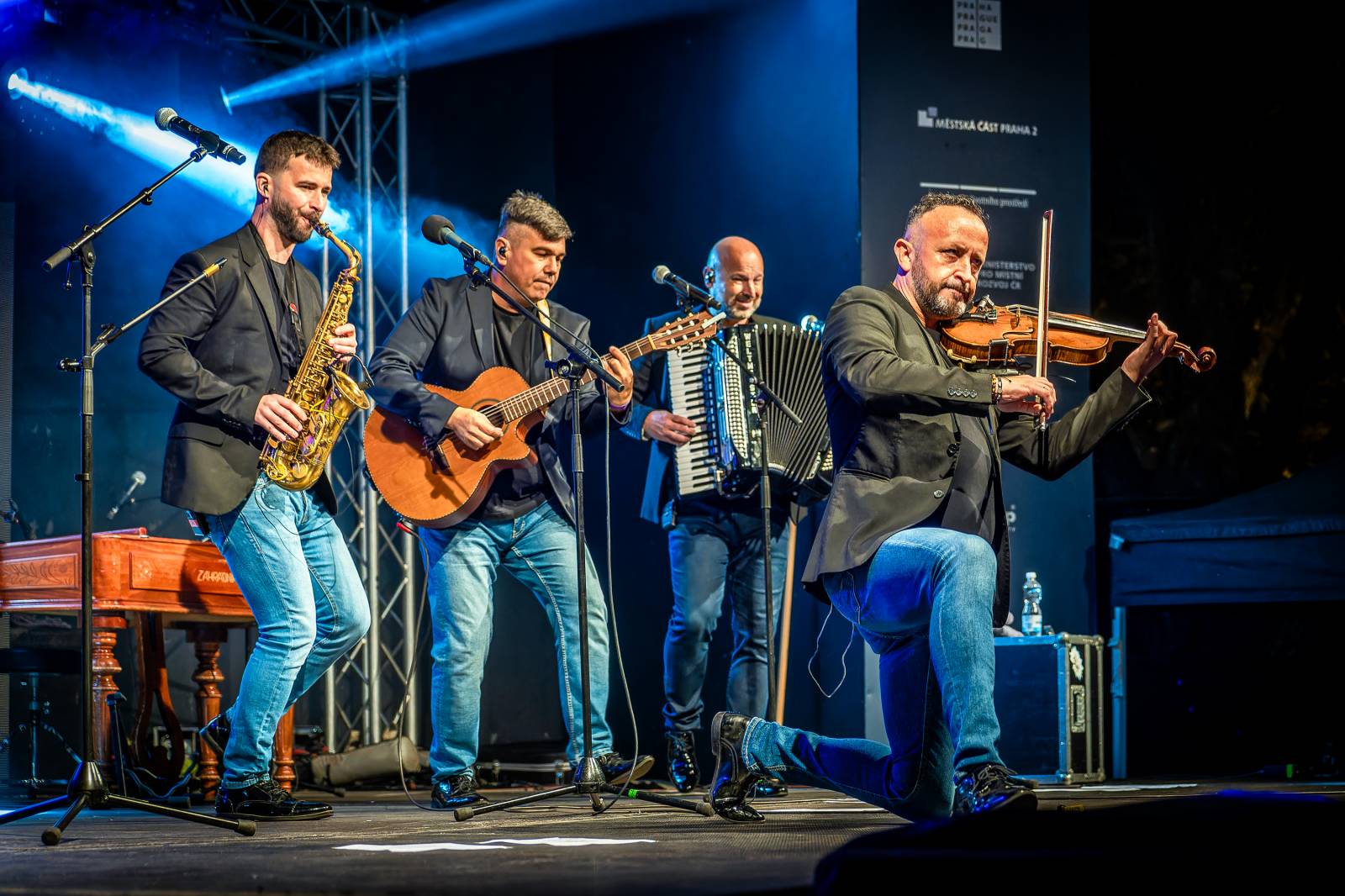 Kandráčovci přivezli do Prahy slovenský folklor, doprovodila je Marianna Železná
