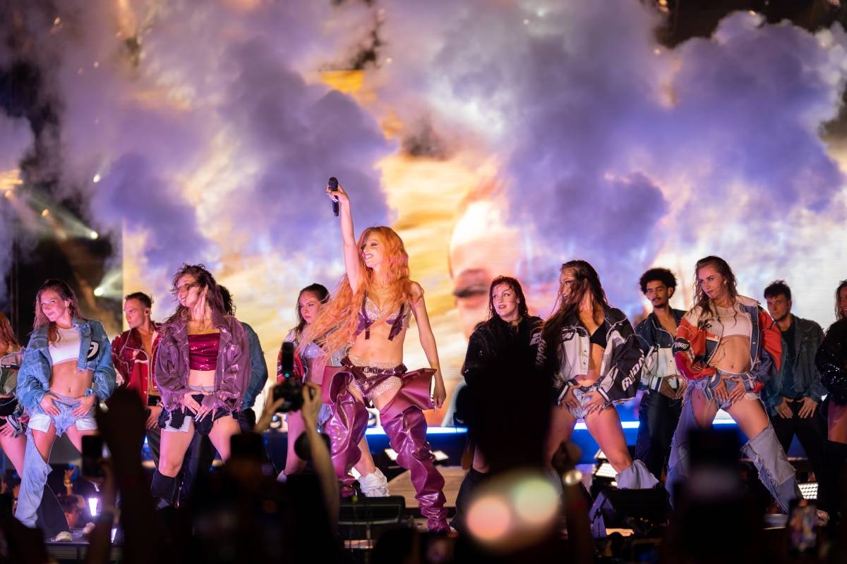 Sima předvedla v Trnavě show světového formátu, dorazili i Ben Cristovao a Ego