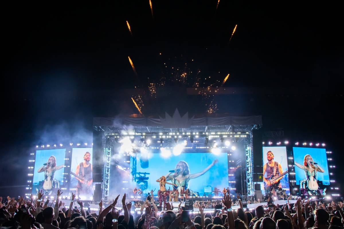 Sima předvedla v Trnavě show světového formátu, dorazili i Ben Cristovao a Ego