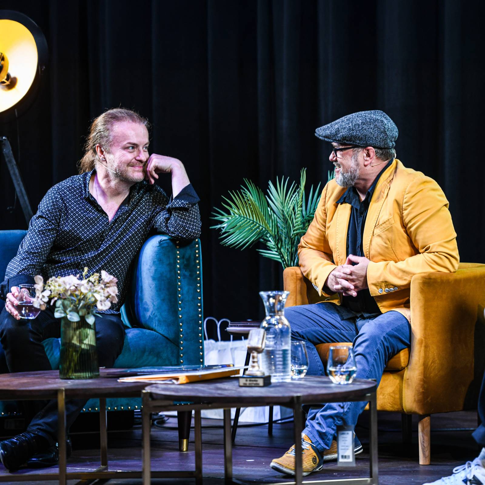 Pavel Šporcl, Eva Burešová, Štěpán Rak a Thom Artway bavili publikum v talkshow U Aleše na střeše