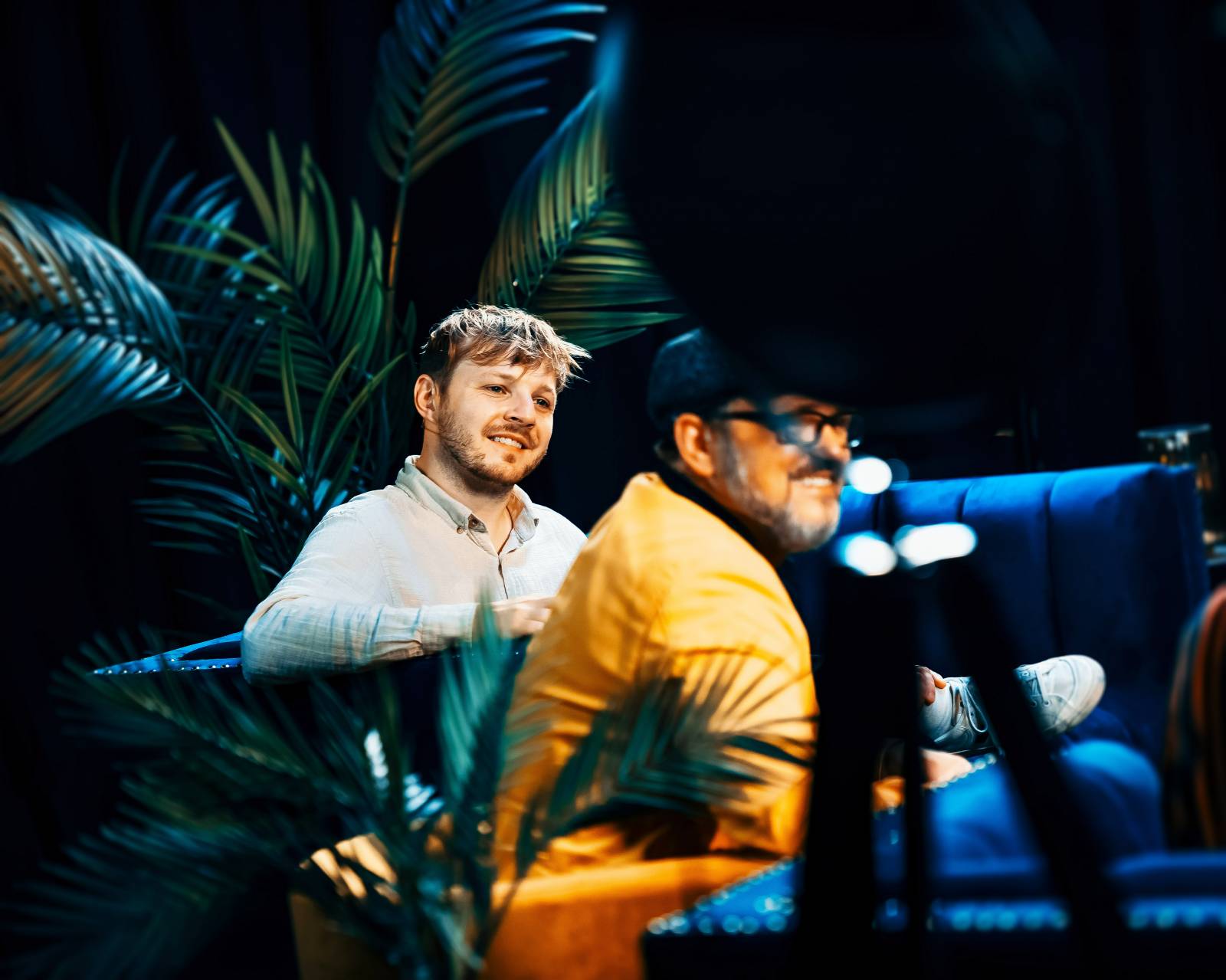 Pavel Šporcl, Eva Burešová, Štěpán Rak a Thom Artway bavili publikum v talkshow U Aleše na střeše