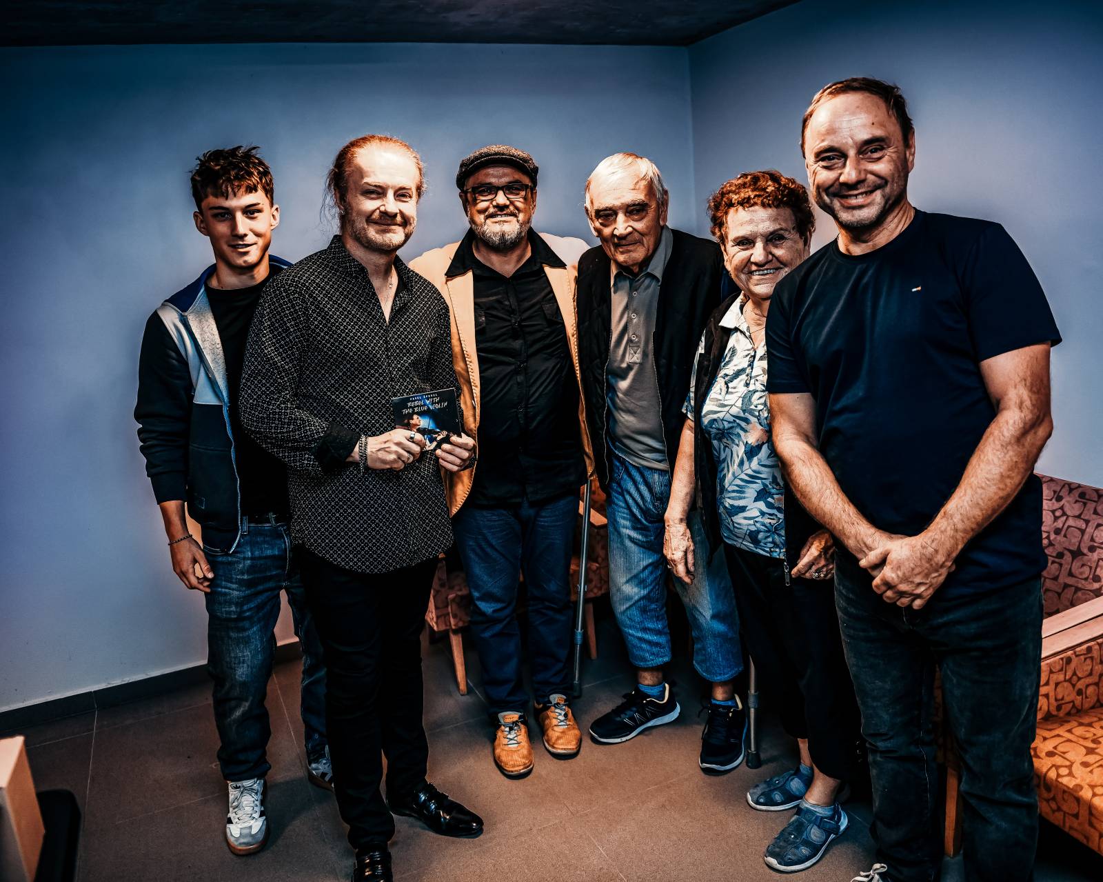 Pavel Šporcl, Eva Burešová, Štěpán Rak a Thom Artway bavili publikum v talkshow U Aleše na střeše