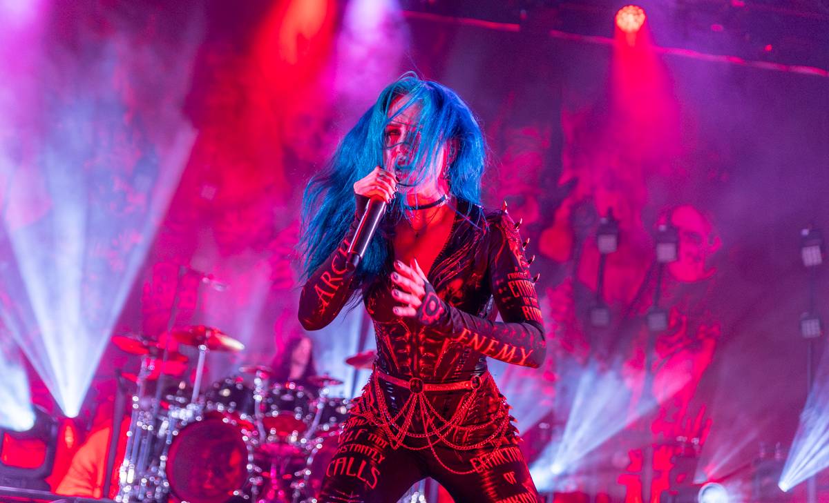  Arch Enemy, Eluveitie, Amorphis a Gatecreeper proměnili halu v pražských Holešovicích na metalové nebe