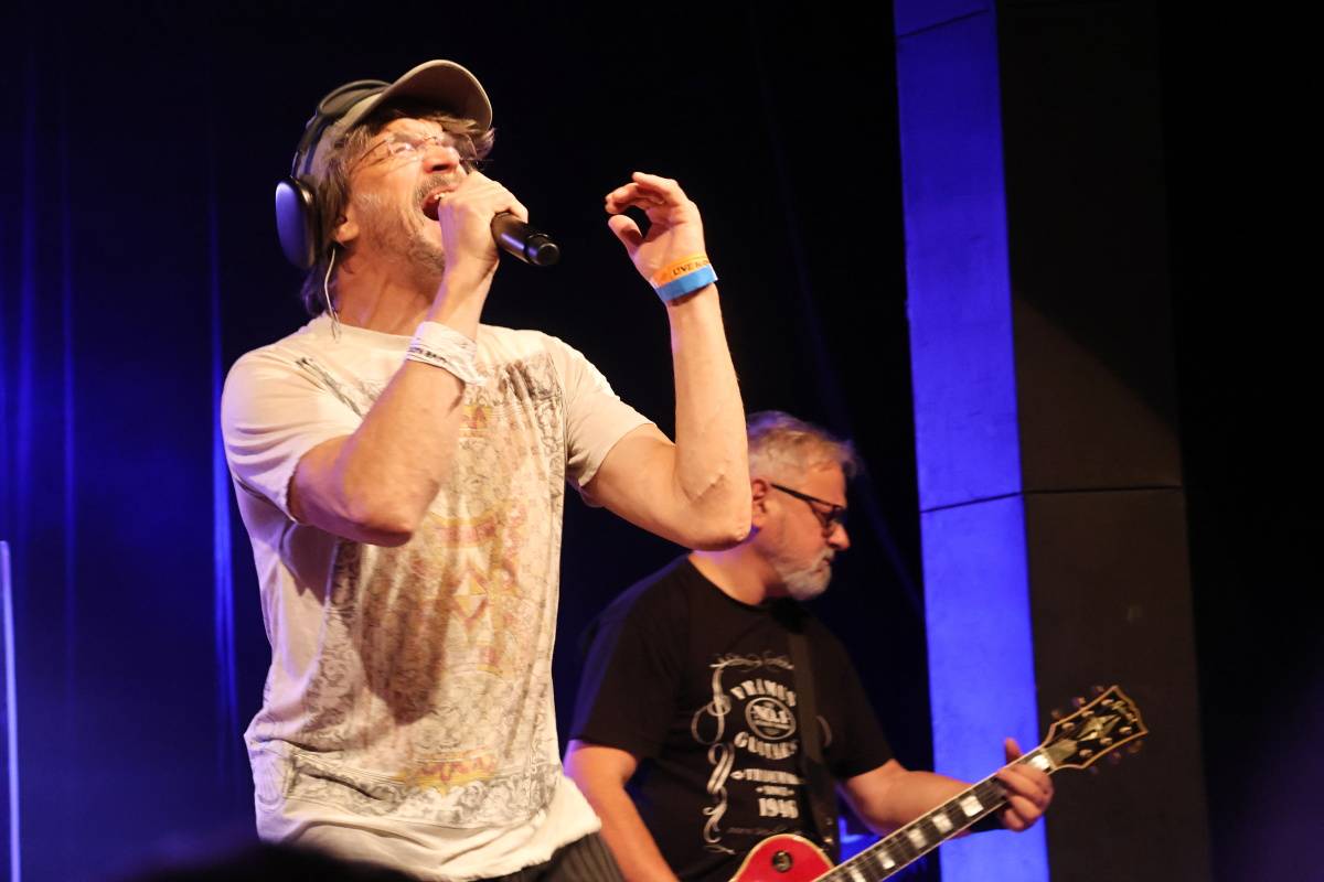 Žádný unplugged. Dan Bárta s Alicí dorazili do Brna v plné parádě