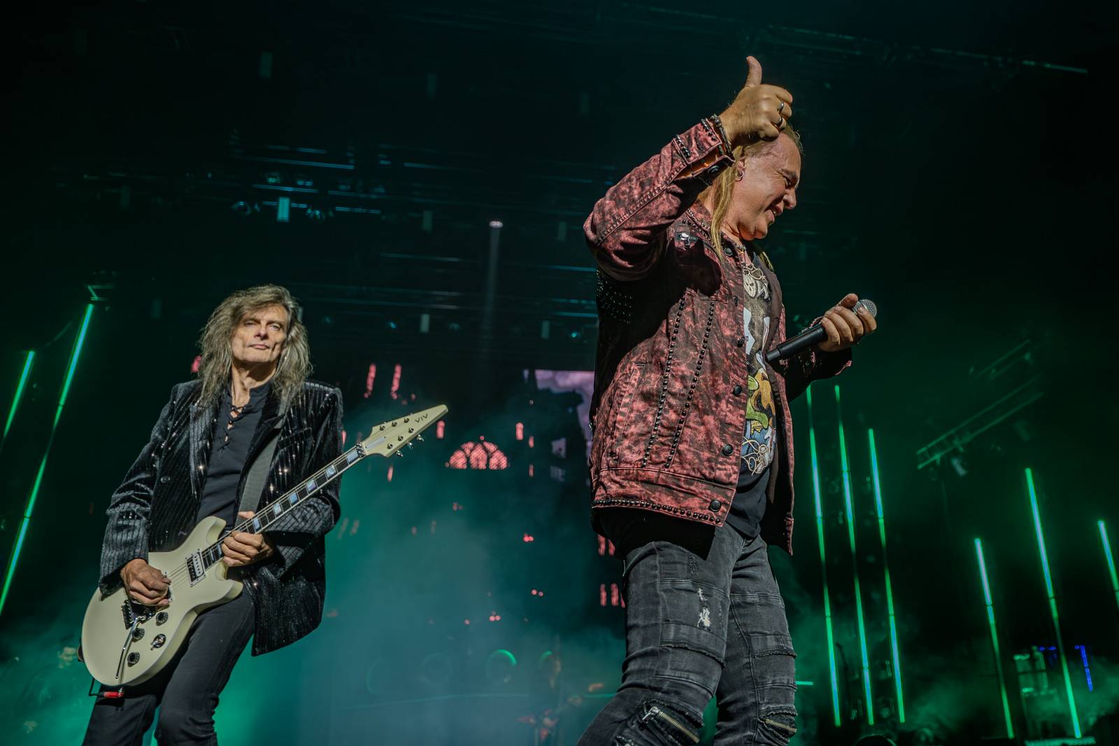 Metalové zemětřesení v Praze. Helloween oslavili ve vyprodané O2 areně čtyřicet let na scéně