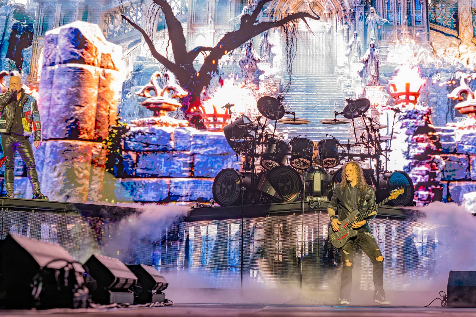 Metalové zemětřesení v Praze. Helloween oslavili ve vyprodané O2 areně čtyřicet let na scéně