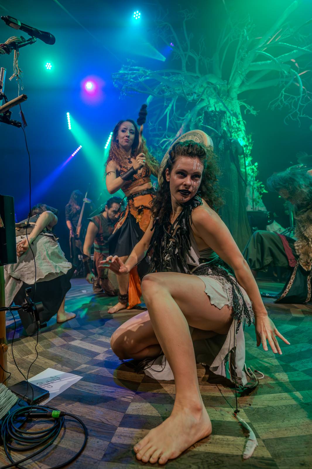 Pohanskou mytologií inspirovaní Deloraine dorazili do Prahy. Jejich hostem byli The Trouble Notes