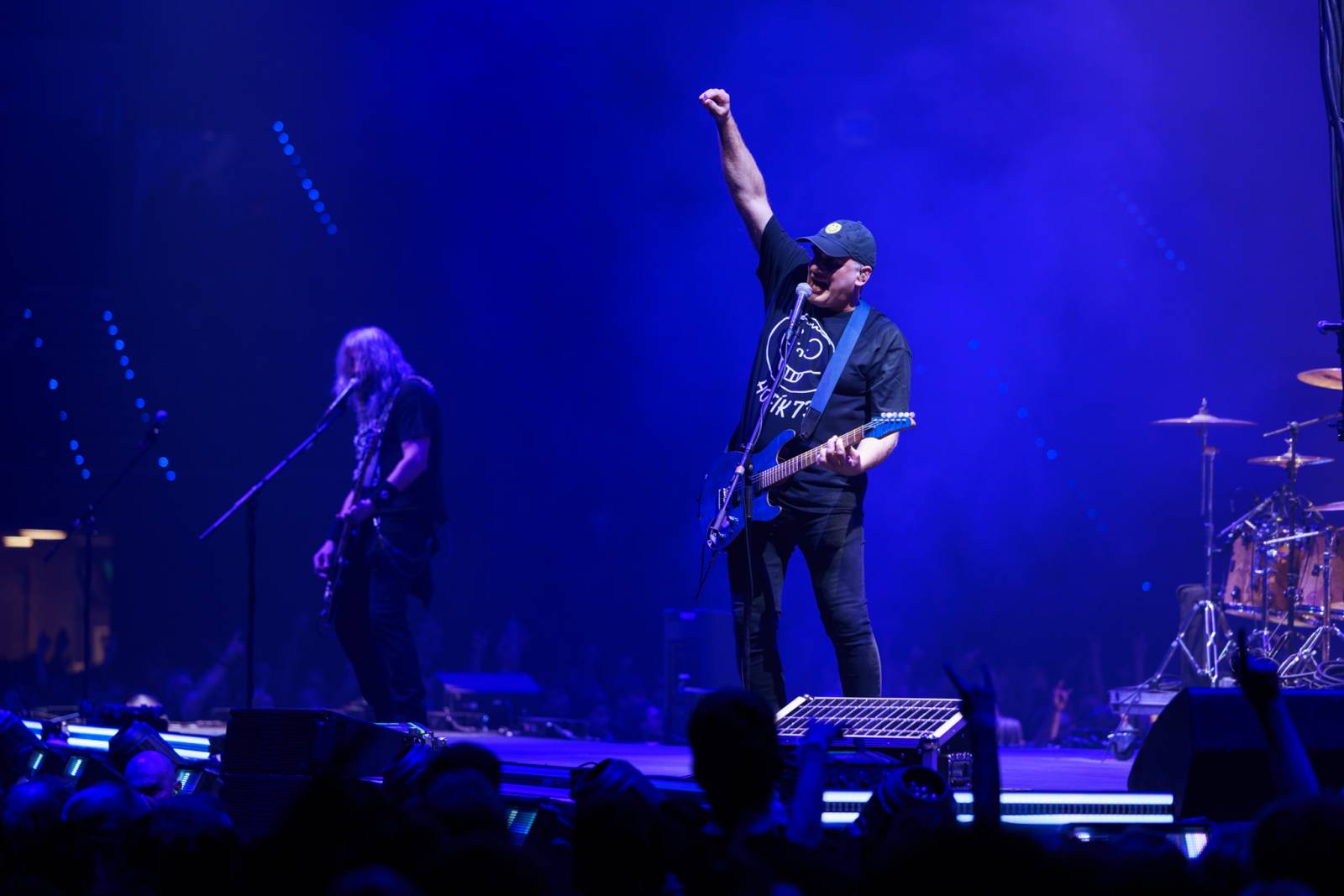 Harlej oslavil v O2 universu třicet let na scéně. Fanouškům byl díky pódiu uprostřed haly opravdu blízko