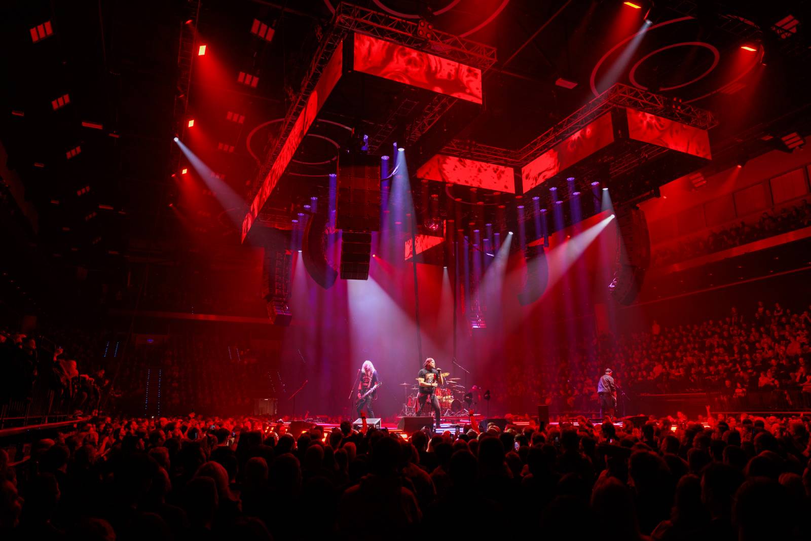 Harlej oslavil v O2 universu třicet let na scéně. Fanouškům byl díky pódiu uprostřed haly opravdu blízko