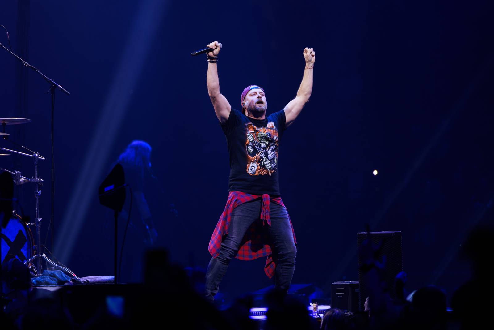 Harlej oslavil v O2 universu třicet let na scéně. Fanouškům byl díky pódiu uprostřed haly opravdu blízko