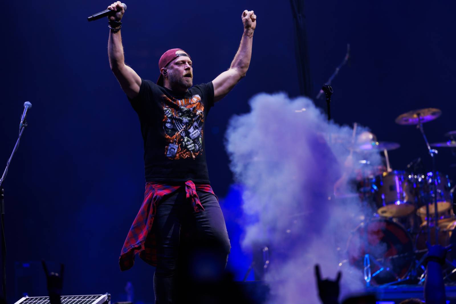 Harlej oslavil v O2 universu třicet let na scéně. Fanouškům byl díky pódiu uprostřed haly opravdu blízko