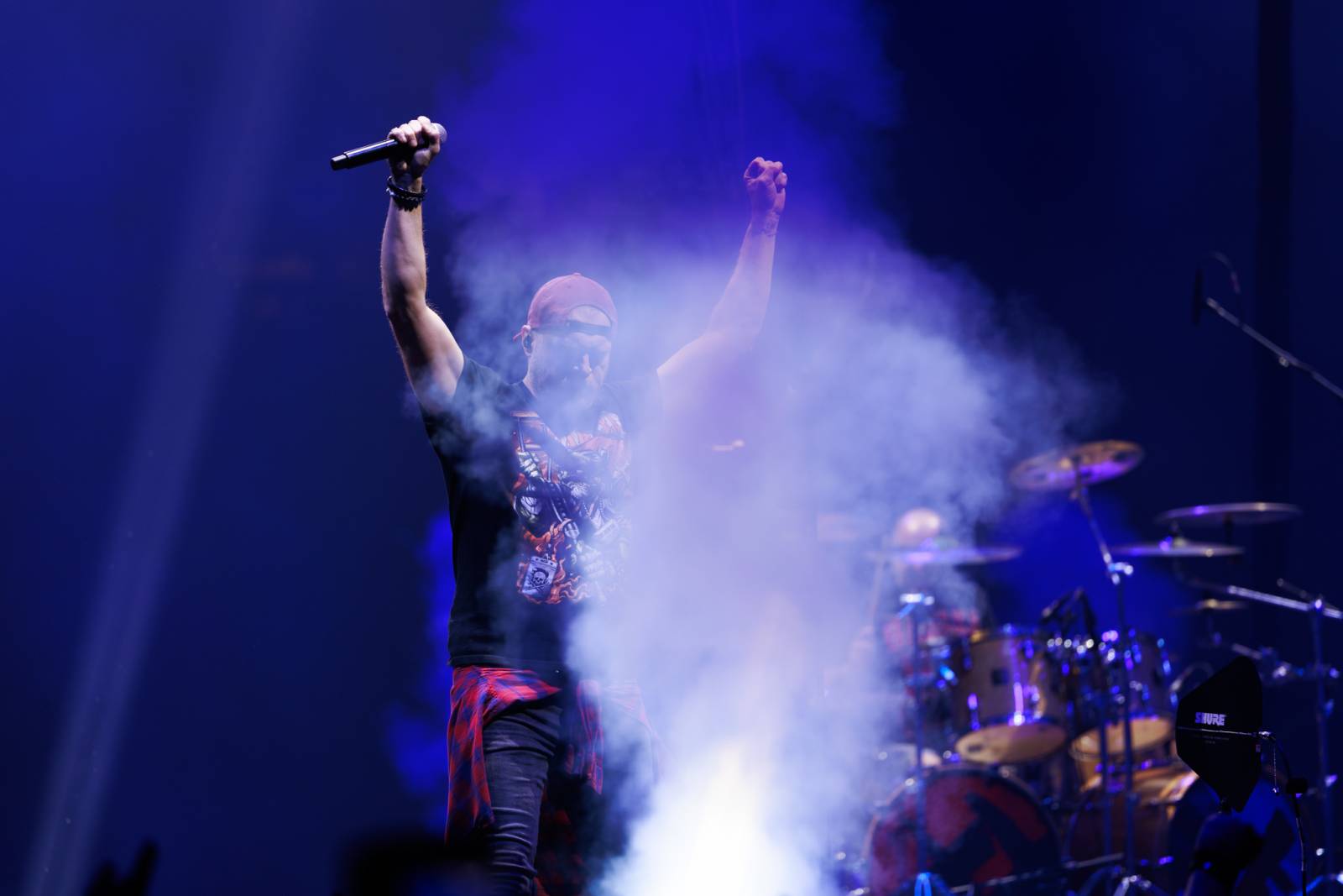 Harlej oslavil v O2 universu třicet let na scéně. Fanouškům byl díky pódiu uprostřed haly opravdu blízko