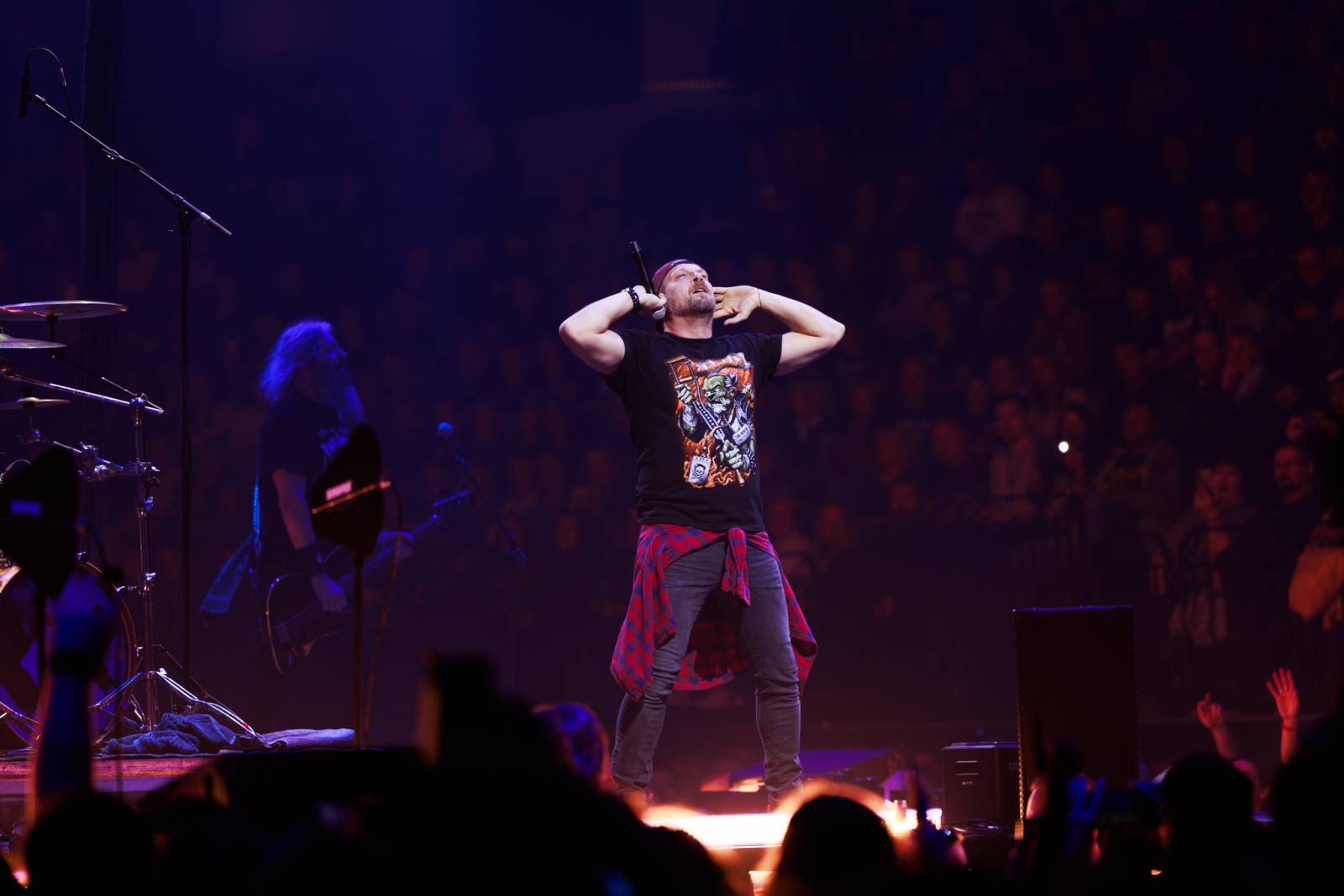 Harlej oslavil v O2 universu třicet let na scéně. Fanouškům byl díky pódiu uprostřed haly opravdu blízko