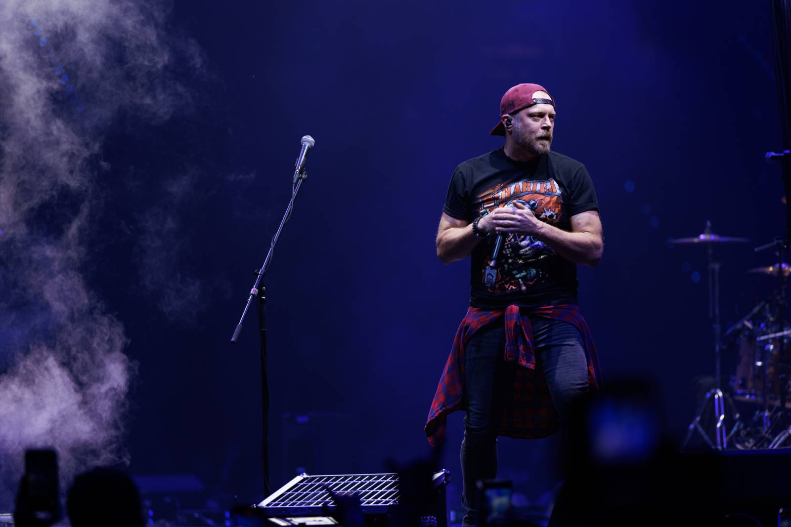 Harlej oslavil v O2 universu třicet let na scéně. Fanouškům byl díky pódiu uprostřed haly opravdu blízko