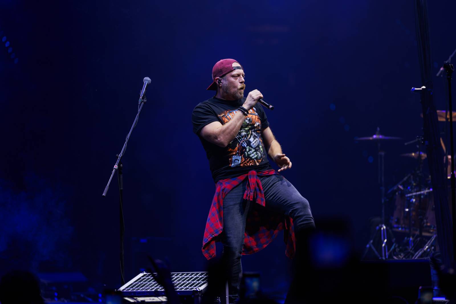 Harlej oslavil v O2 universu třicet let na scéně. Fanouškům byl díky pódiu uprostřed haly opravdu blízko