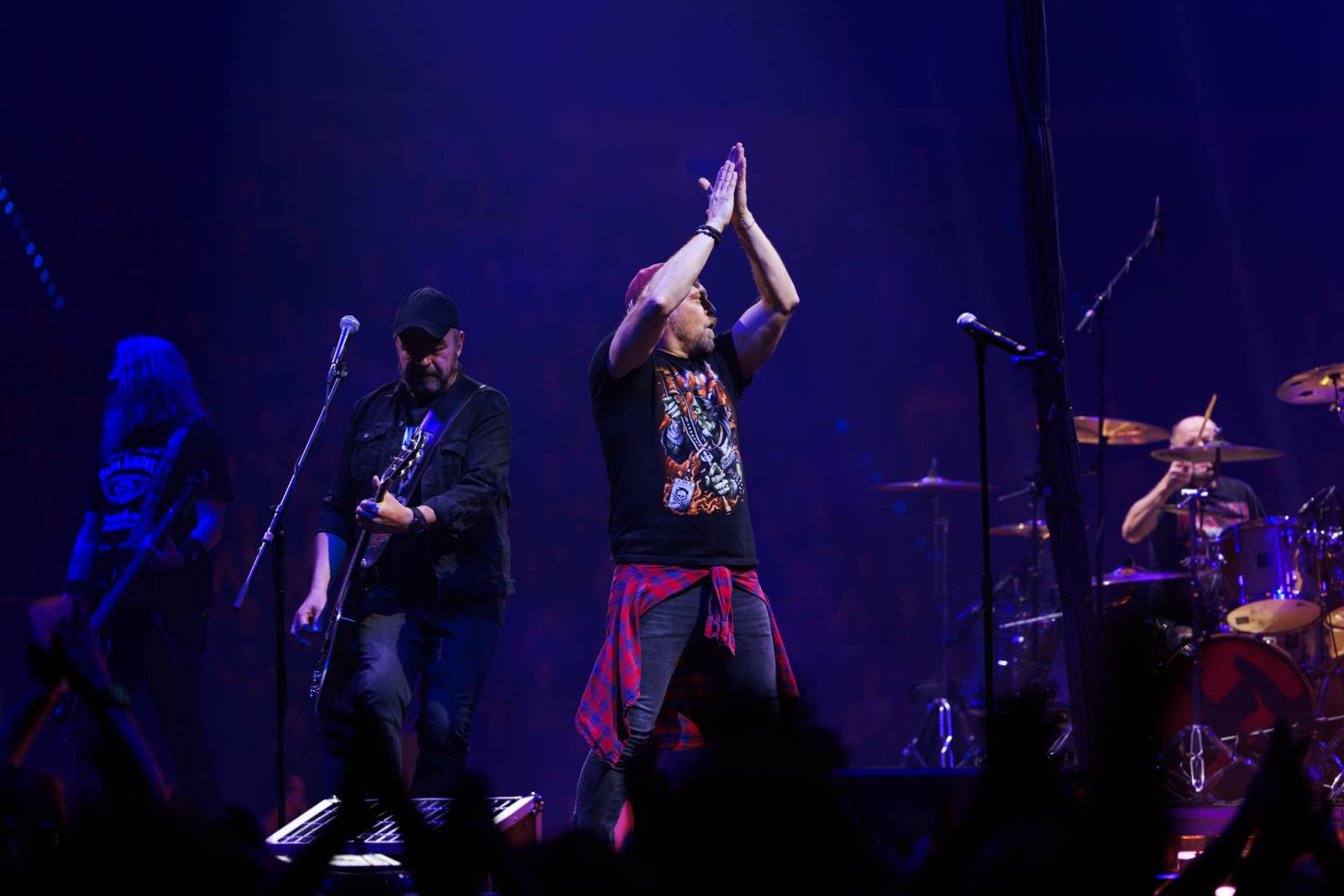 Harlej oslavil v O2 universu třicet let na scéně. Fanouškům byl díky pódiu uprostřed haly opravdu blízko