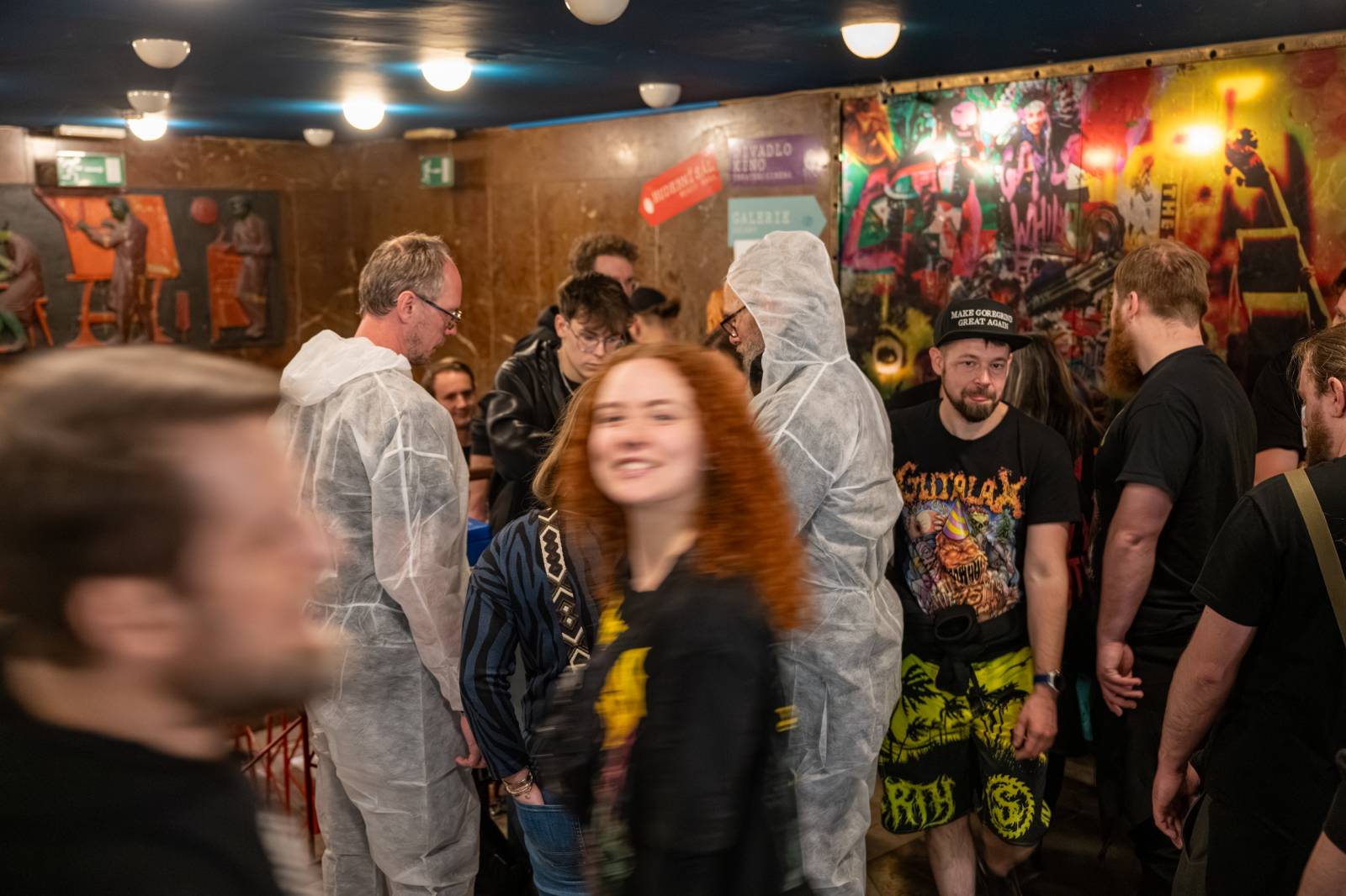 Hrození záchodovými štětkami i házení toaletním papírem. Takový byl Gutafest v Rock Café