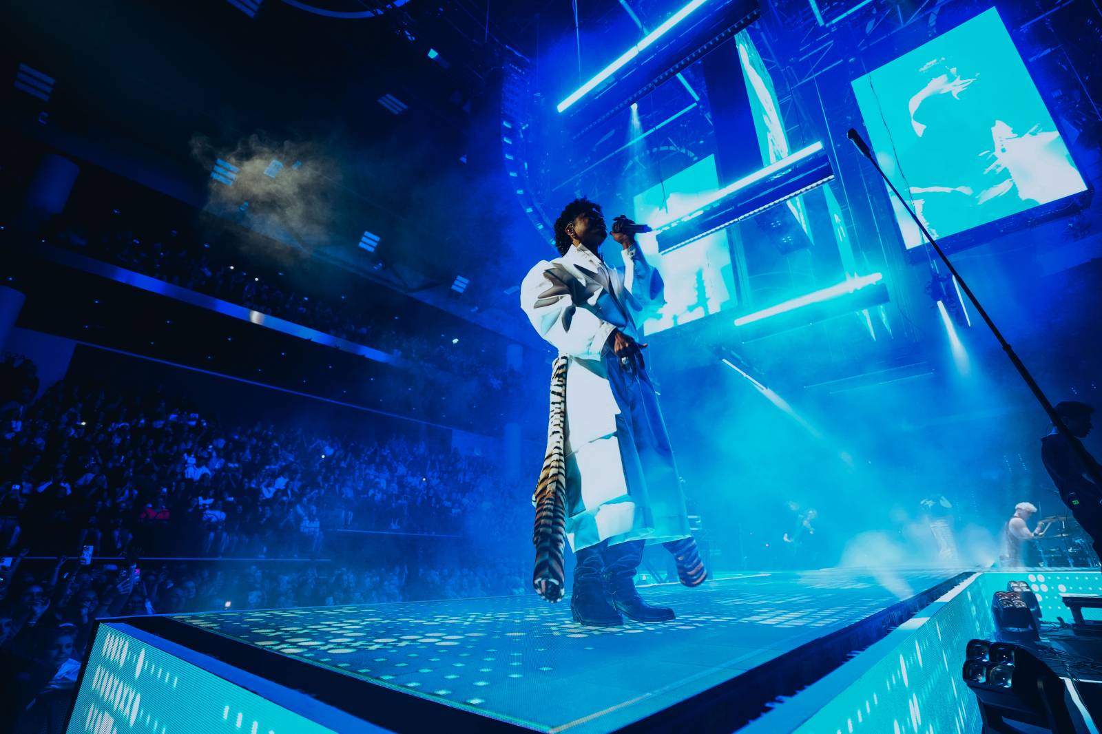 Nadšený řev a slzy štěstí. Ben Cristovao  a Sofian Medjmedj  vyvolali v O2 universu šílenství