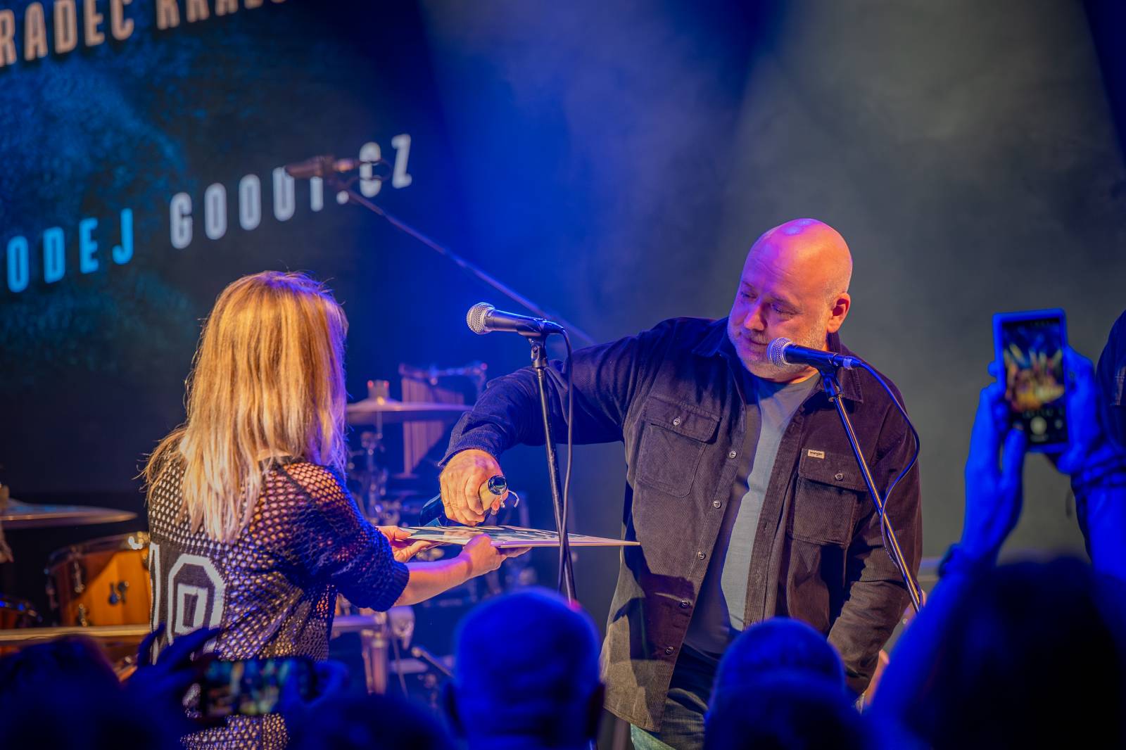 Přátelé vzdali hold Radimu Hladíkovi. Lucerna Music Barem zněly hity The Matadors i Blue Effectu