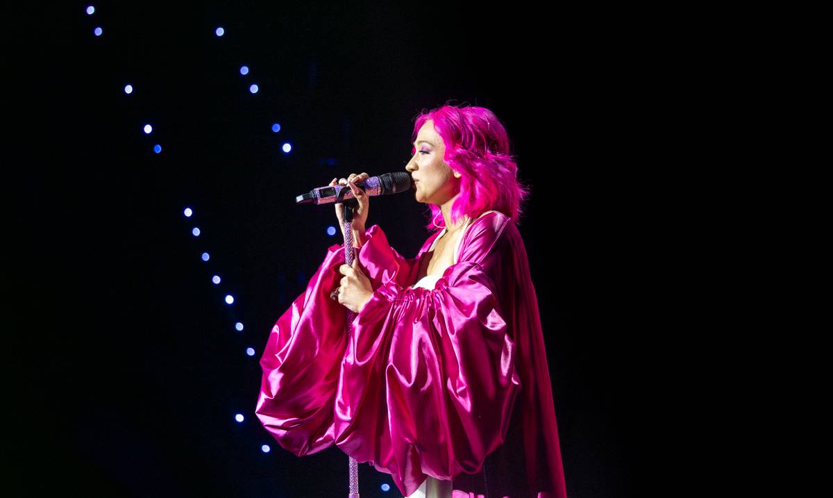 Tereza Mašková zbarvila O2 universum do růžova, pokřtila i nové album