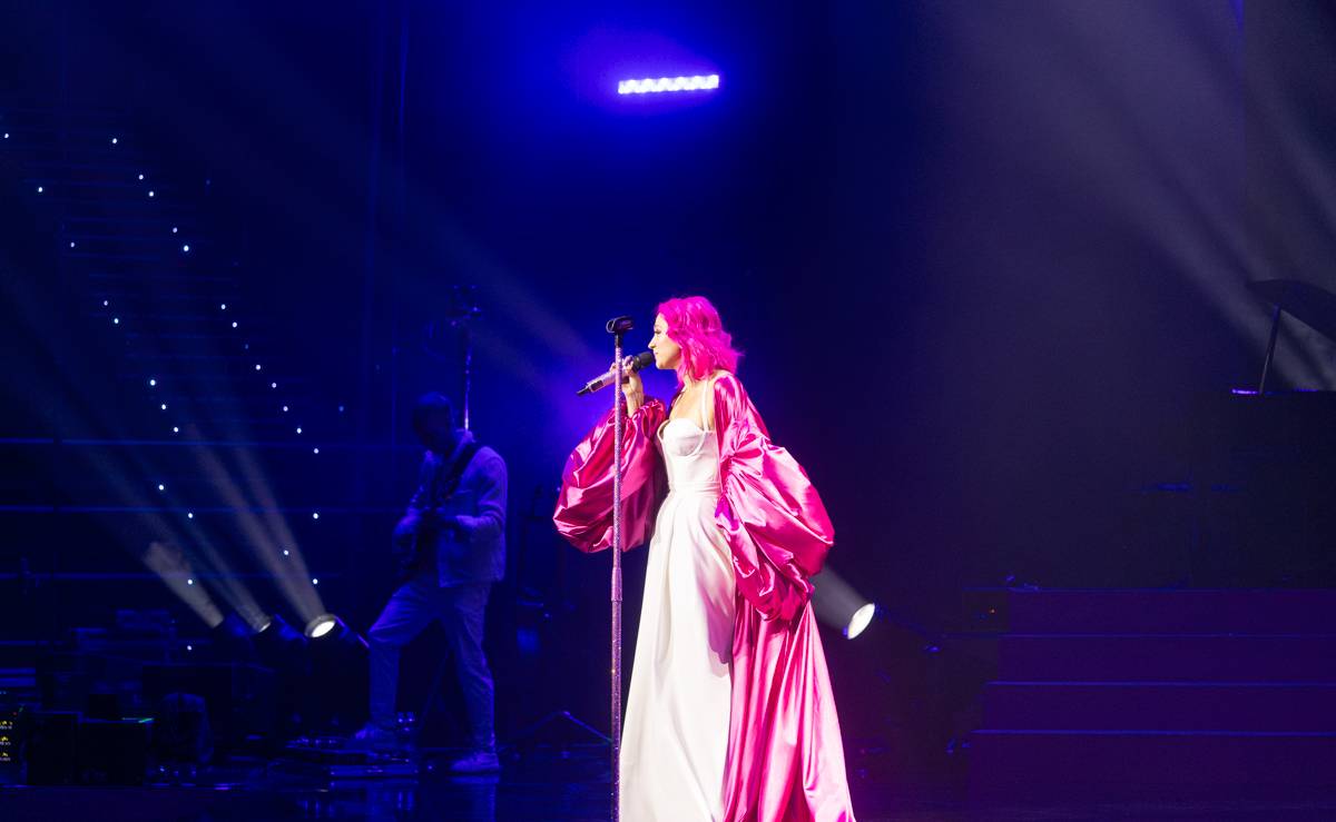 Tereza Mašková zbarvila O2 universum do růžova, pokřtila i nové album