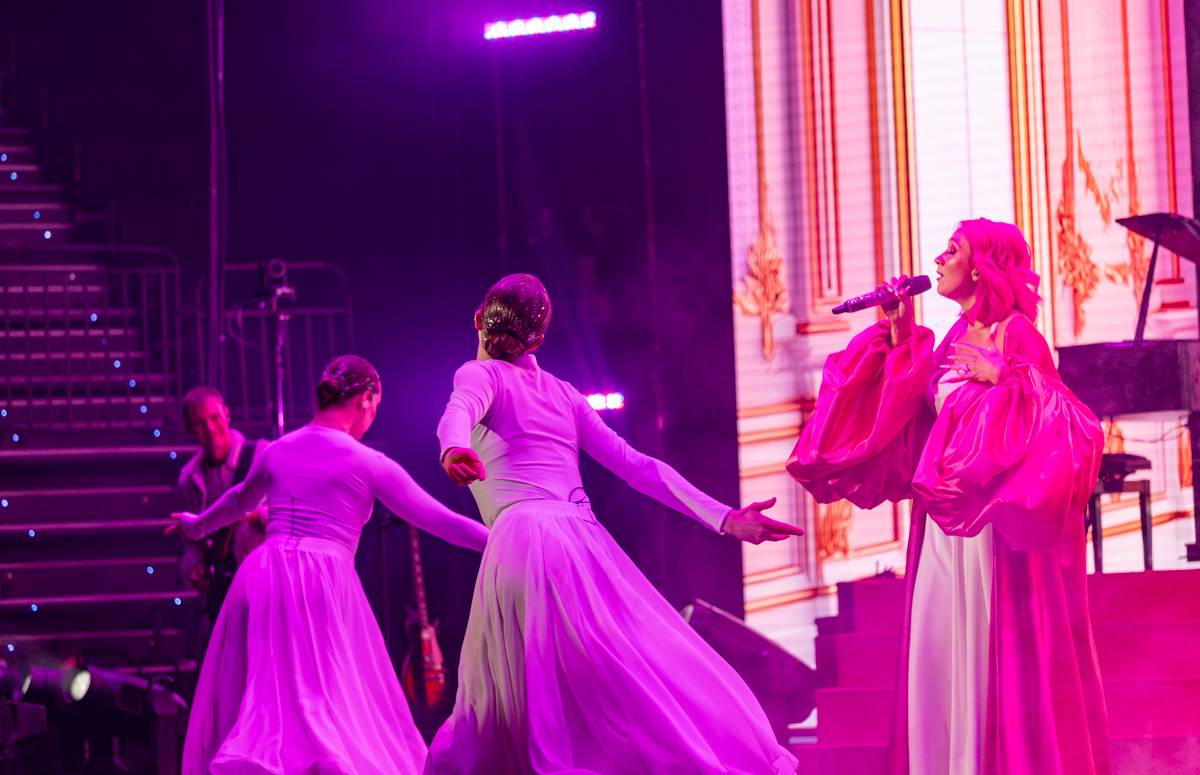 Tereza Mašková zbarvila O2 universum do růžova, pokřtila i nové album