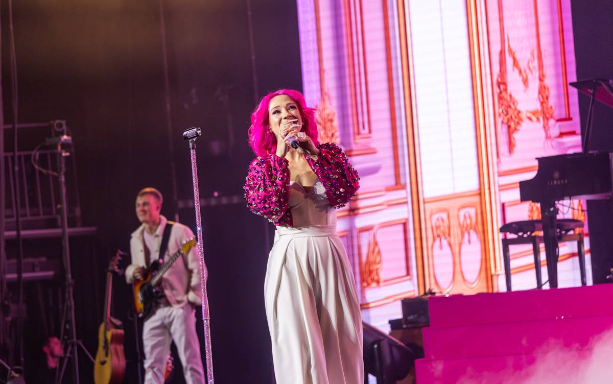 Tereza Mašková zbarvila O2 universum do růžova, pokřtila i nové album