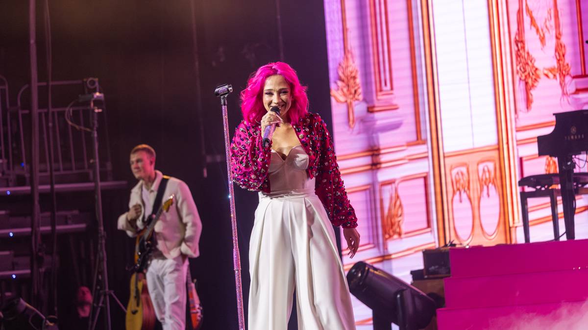 Tereza Mašková zbarvila O2 universum do růžova, pokřtila i nové album