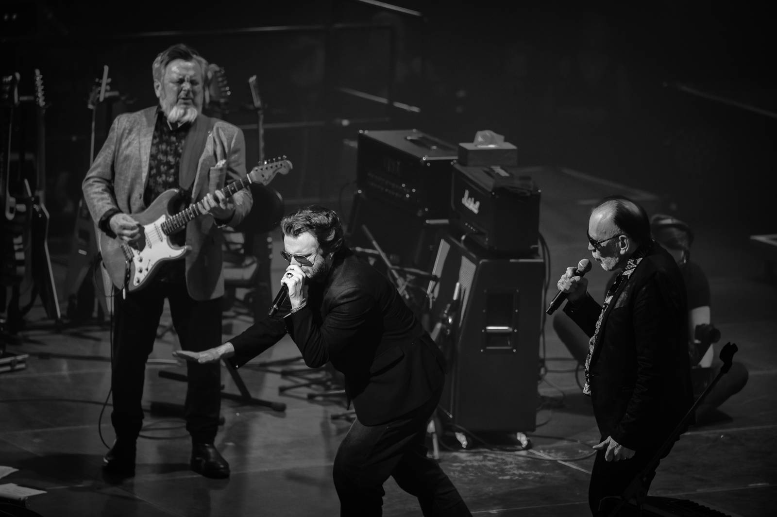 Michal Pavlíček oslavil v O2 universu sedmdesáté narozeniny, přáli mu Bára Basiková, Michael Kocáb, Kamil Střihavka i Vilém Čok