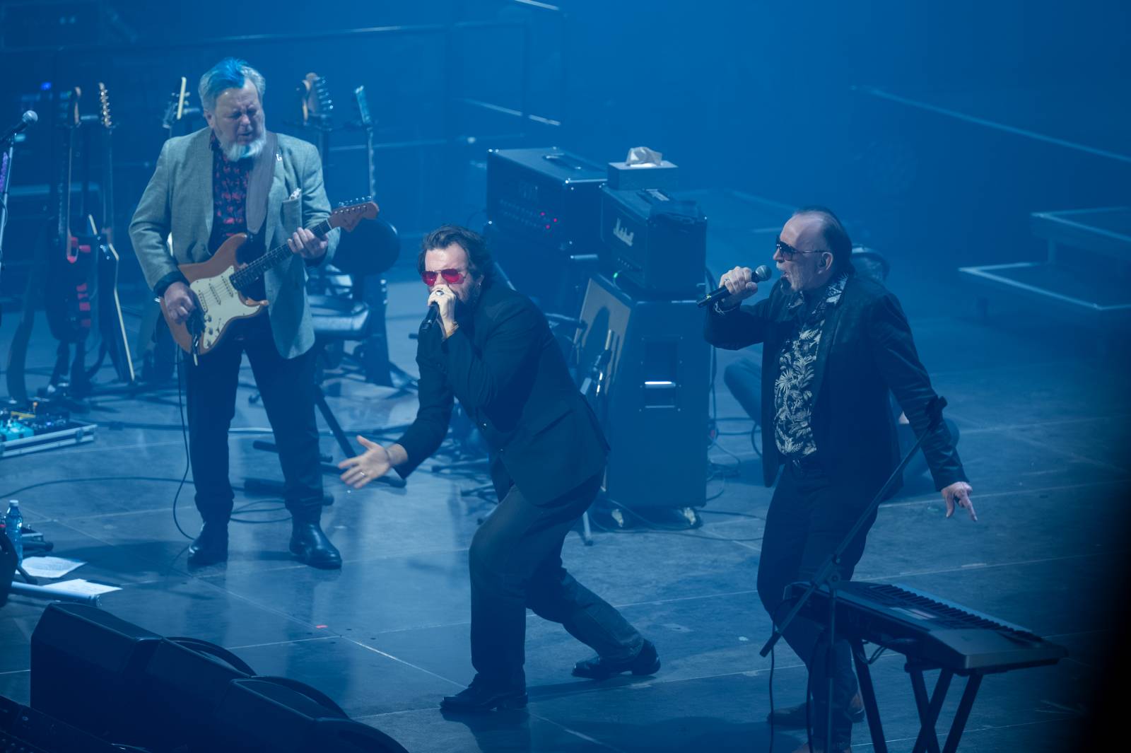 Michal Pavlíček oslavil v O2 universu sedmdesáté narozeniny, přáli mu Bára Basiková, Michael Kocáb, Kamil Střihavka i Vilém Čok