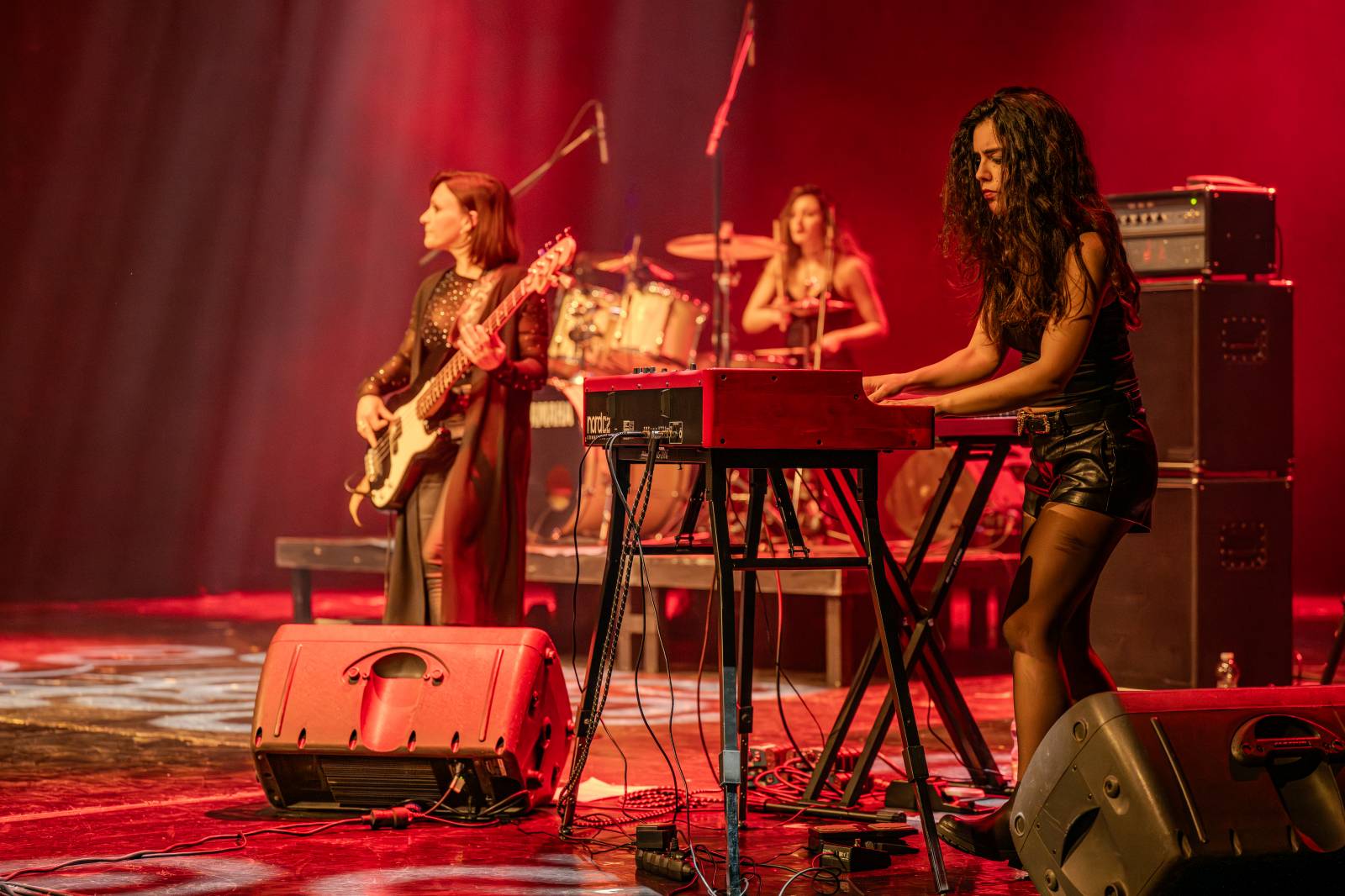 Divadlo Hybernia rozezněly písně Deep Purple. V ženském podání je zazpíval tribute band Strange Kind of Women