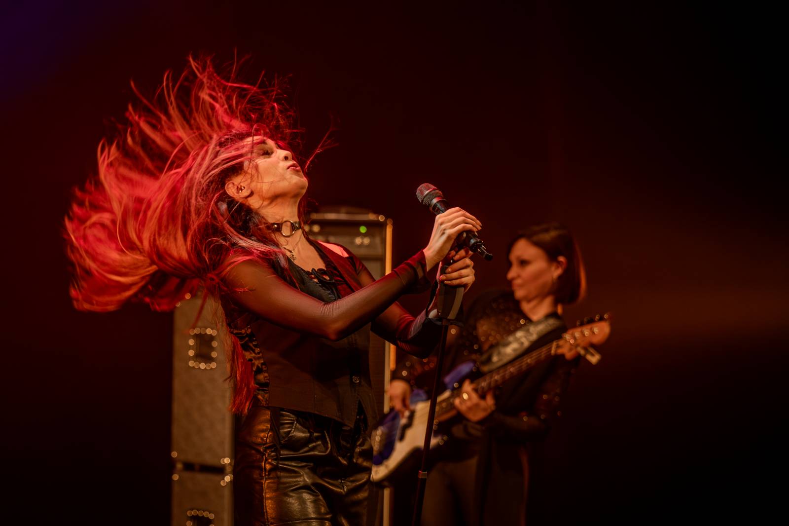 Divadlo Hybernia rozezněly písně Deep Purple. V ženském podání je zazpíval tribute band Strange Kind of Women