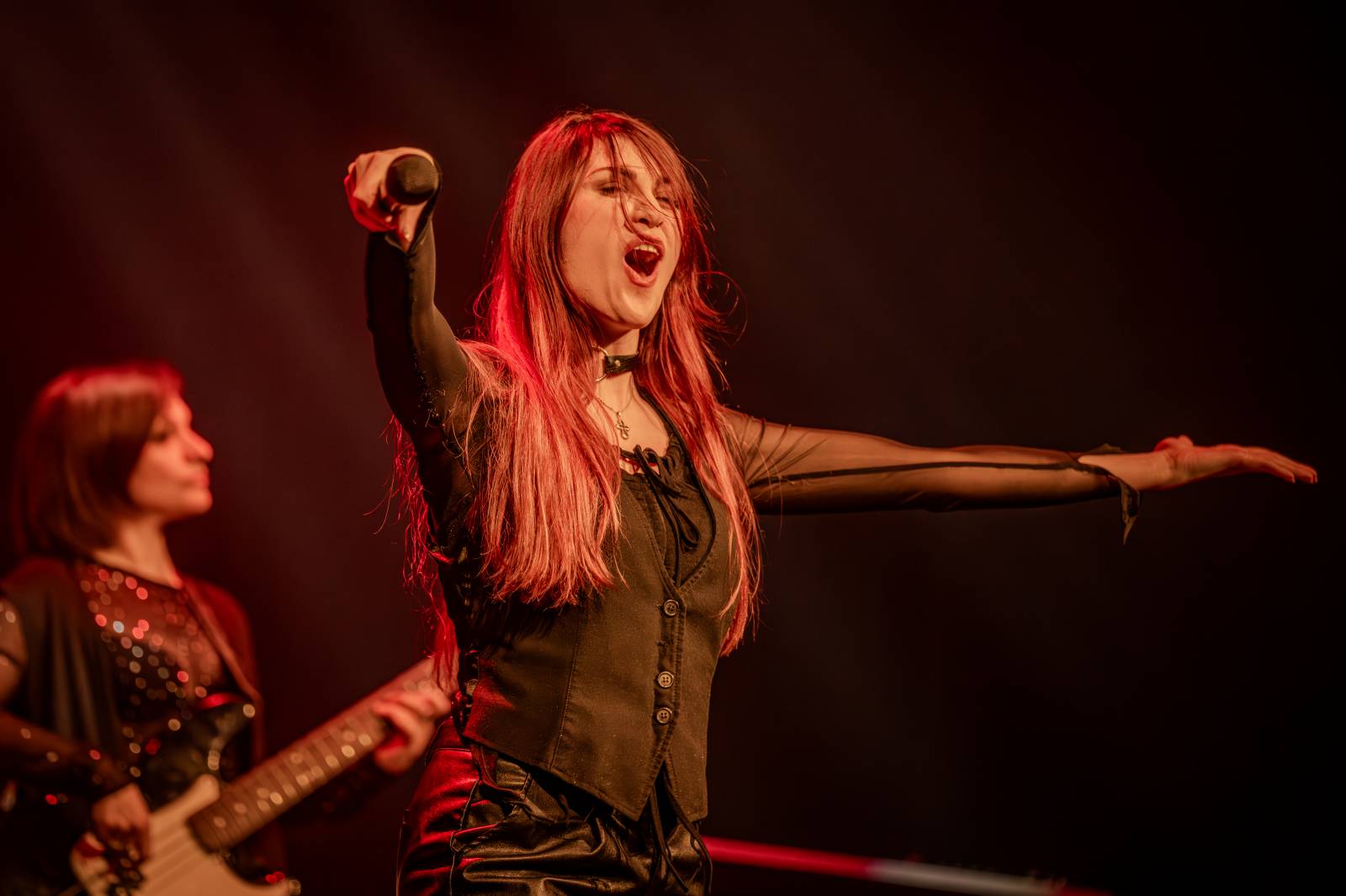 Divadlo Hybernia rozezněly písně Deep Purple. V ženském podání je zazpíval tribute band Strange Kind of Women