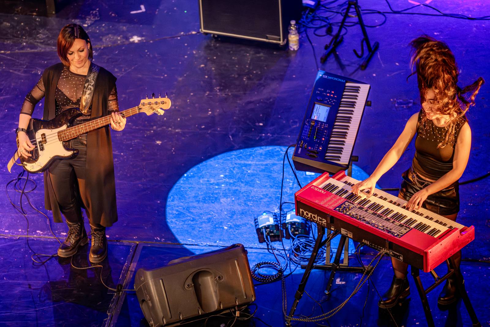 Divadlo Hybernia rozezněly písně Deep Purple. V ženském podání je zazpíval tribute band Strange Kind of Women